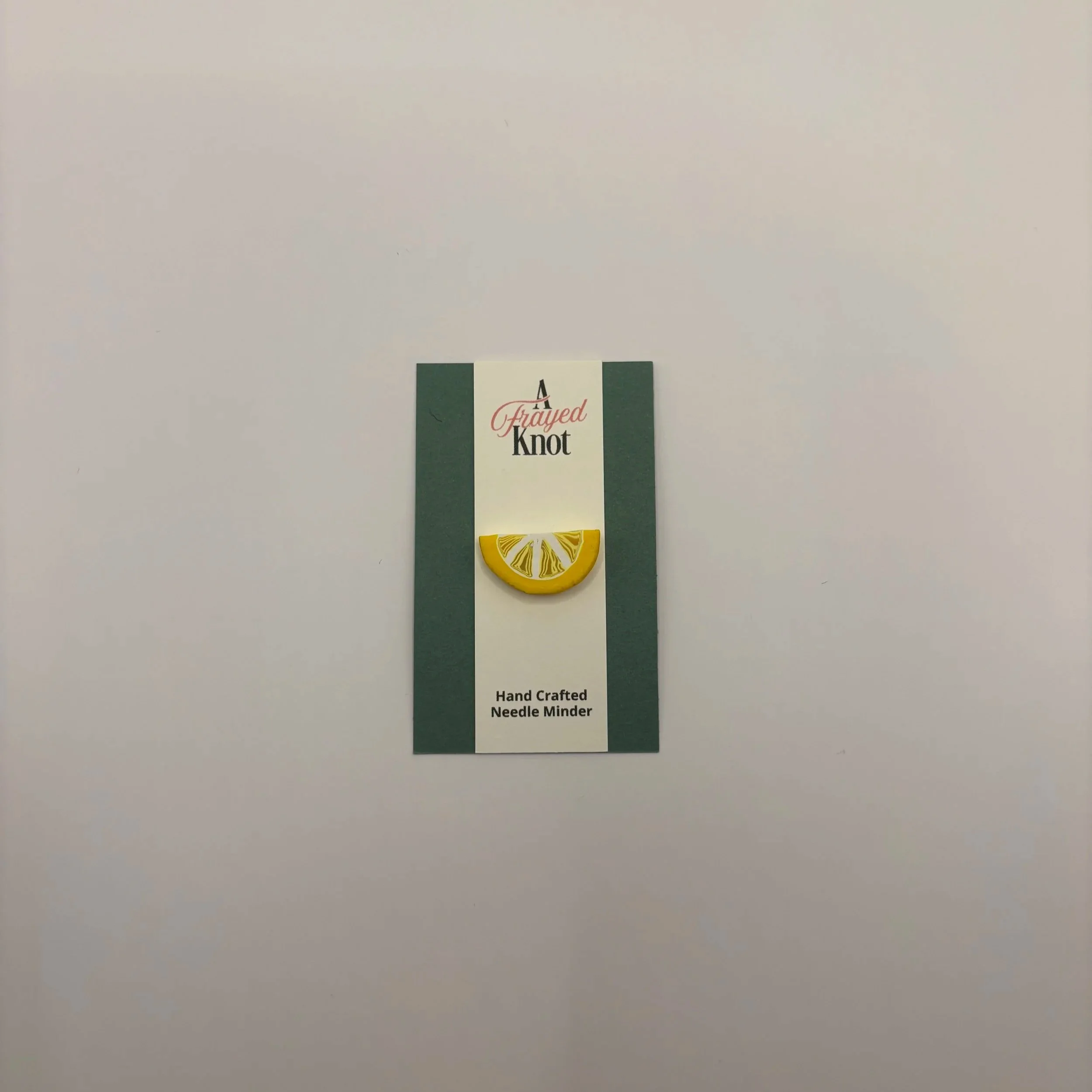 Lemon Wedge Needle Minder