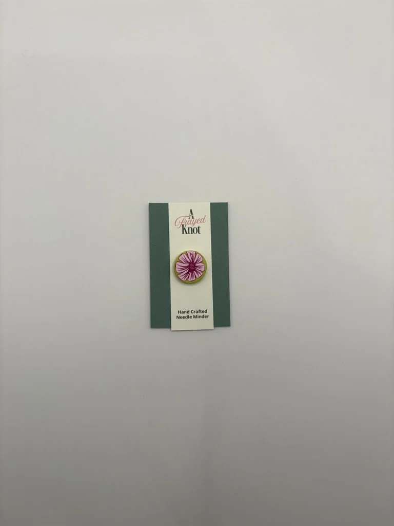 Pink & Green Flower (Striped)