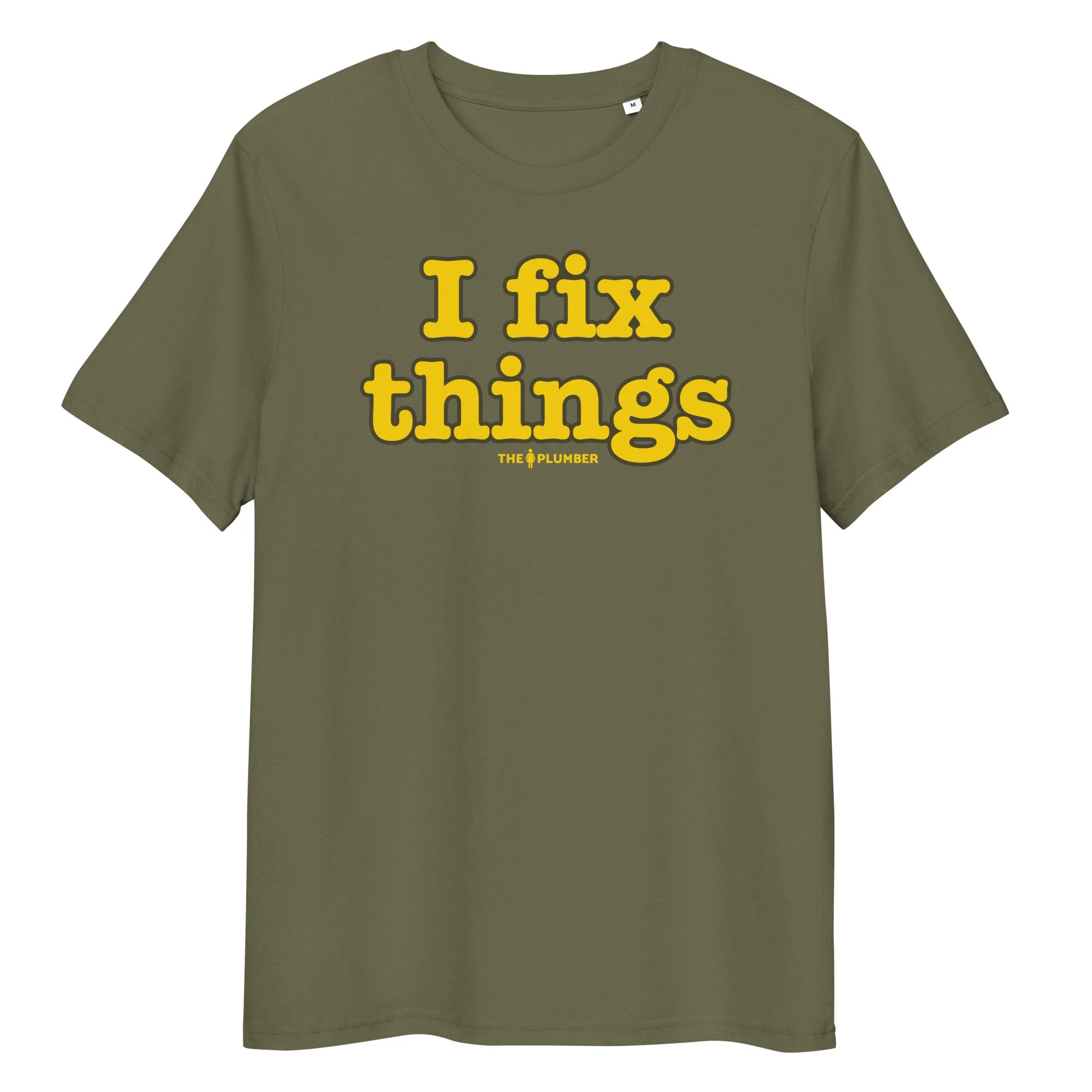 I FIX THINGS UNISEX ORGANIC COTTON T-SHIRT