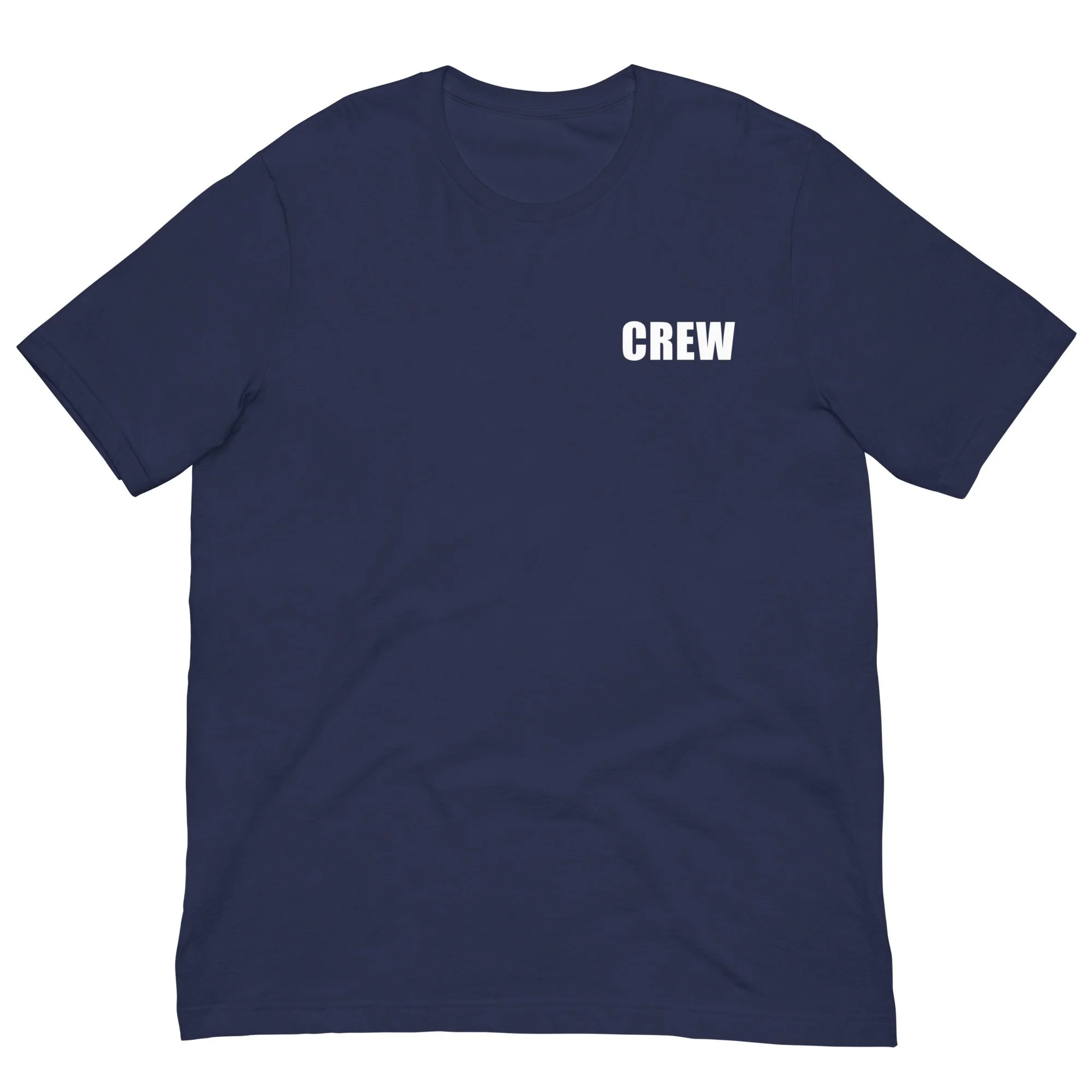 CREW WITH LOGO CANVAS UNISEX T-SHIRT