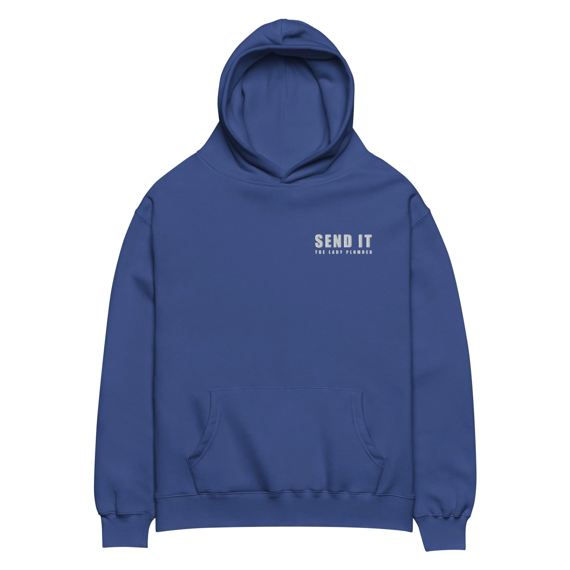 SEND IT EMBROIDERED UNISEX OVERSIZED HOODIE