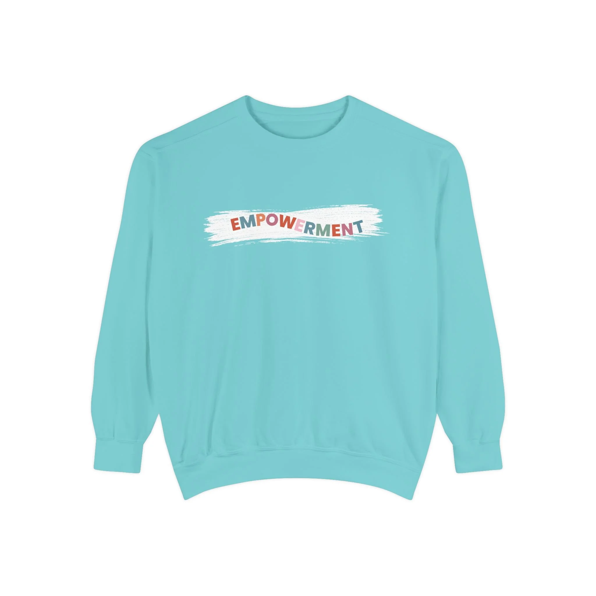 Empowerment Garment-Dyed Sweatshirt — Luxurious Relaxed-Fit Comfort