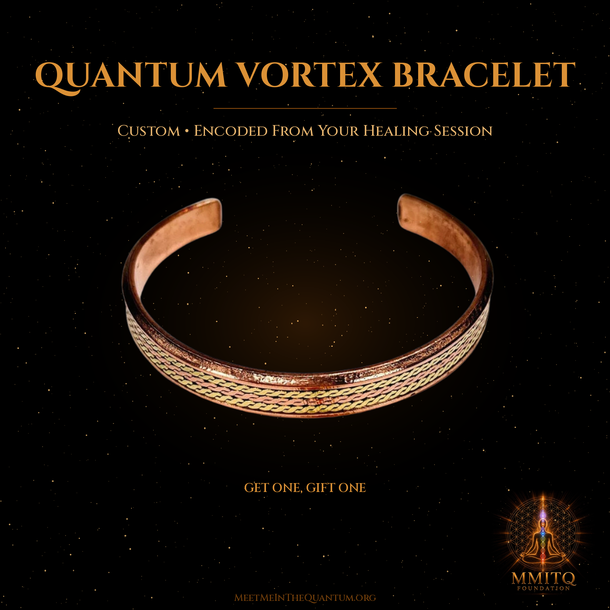 Custom Quantum Vortex Bracelet