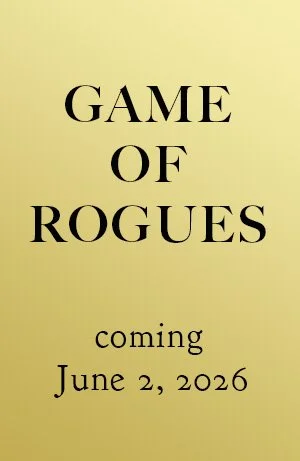 Text announcement for 'Game of Rogues' coming June 2, 2026, on a gold gradient background.