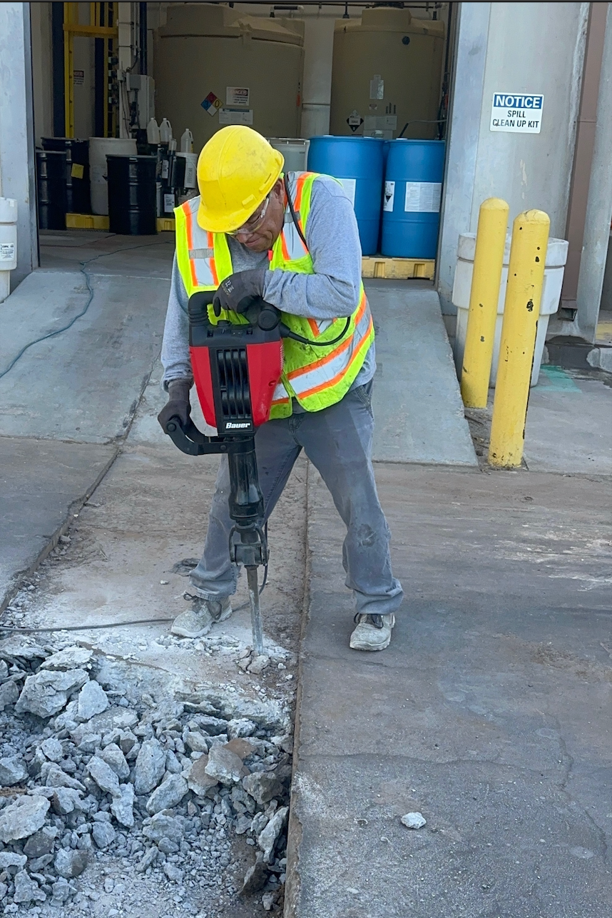 Concreate replacement