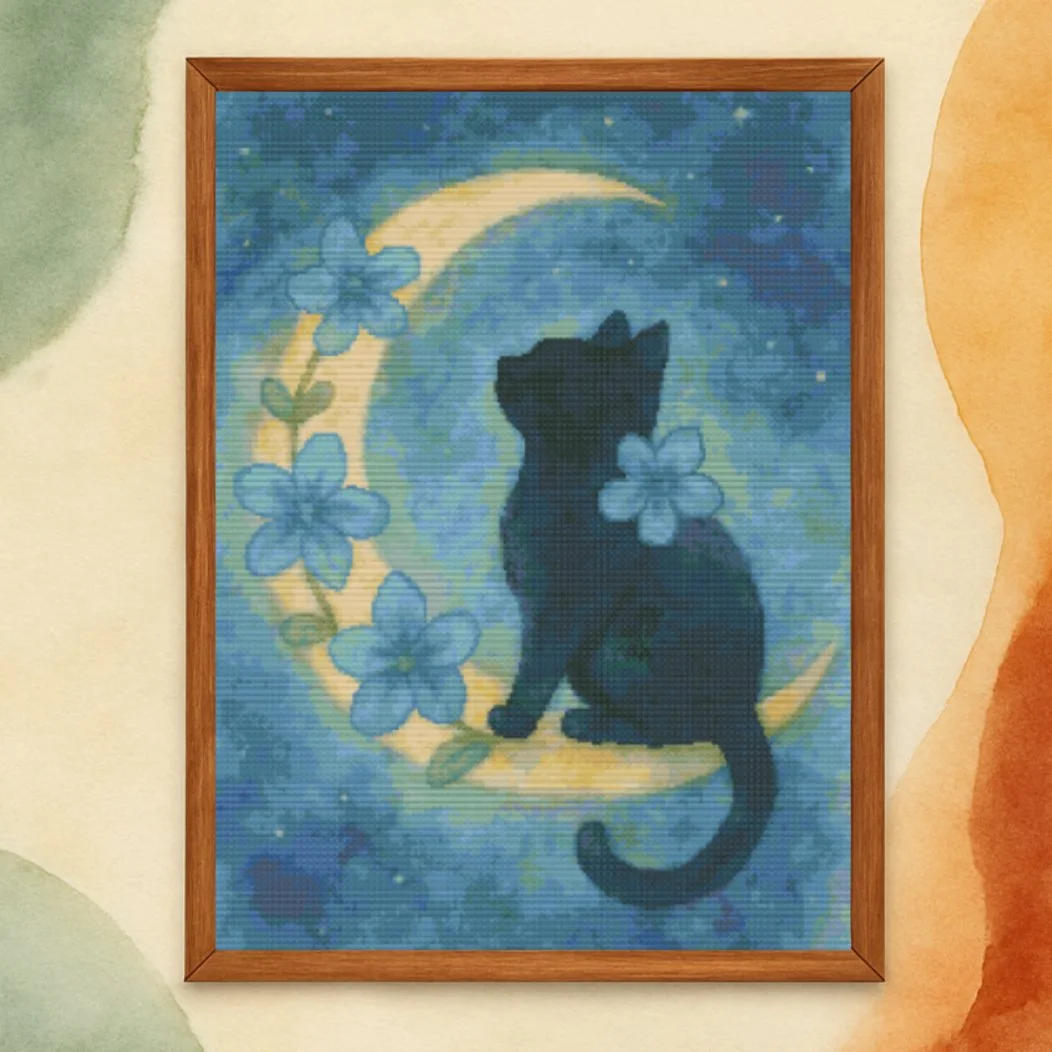 Blue Lunar Cat