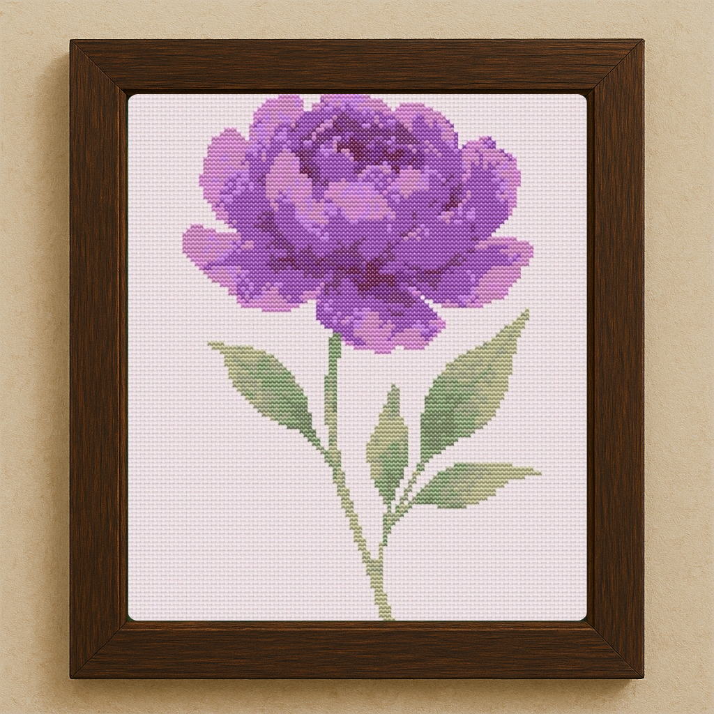 Purple Peony