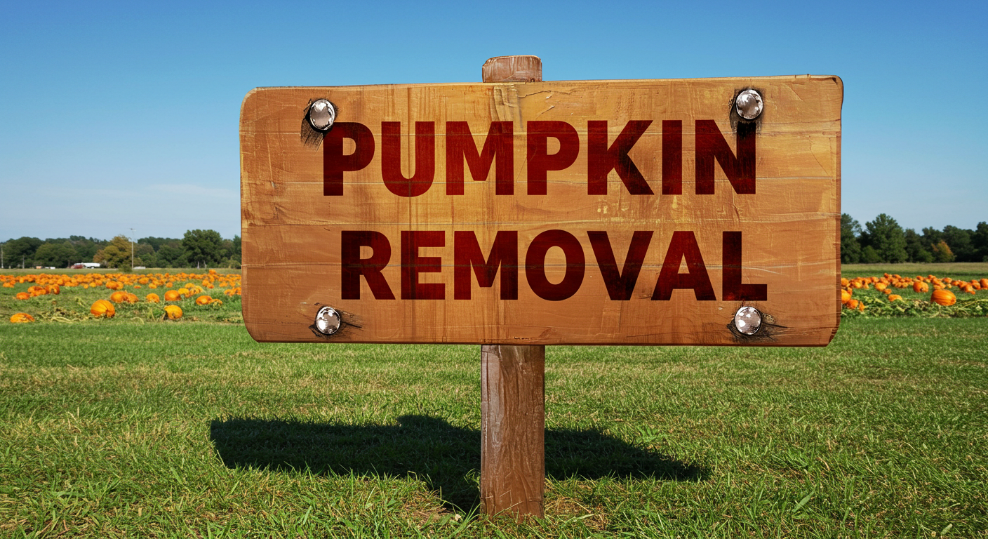 Pumpkin Removal