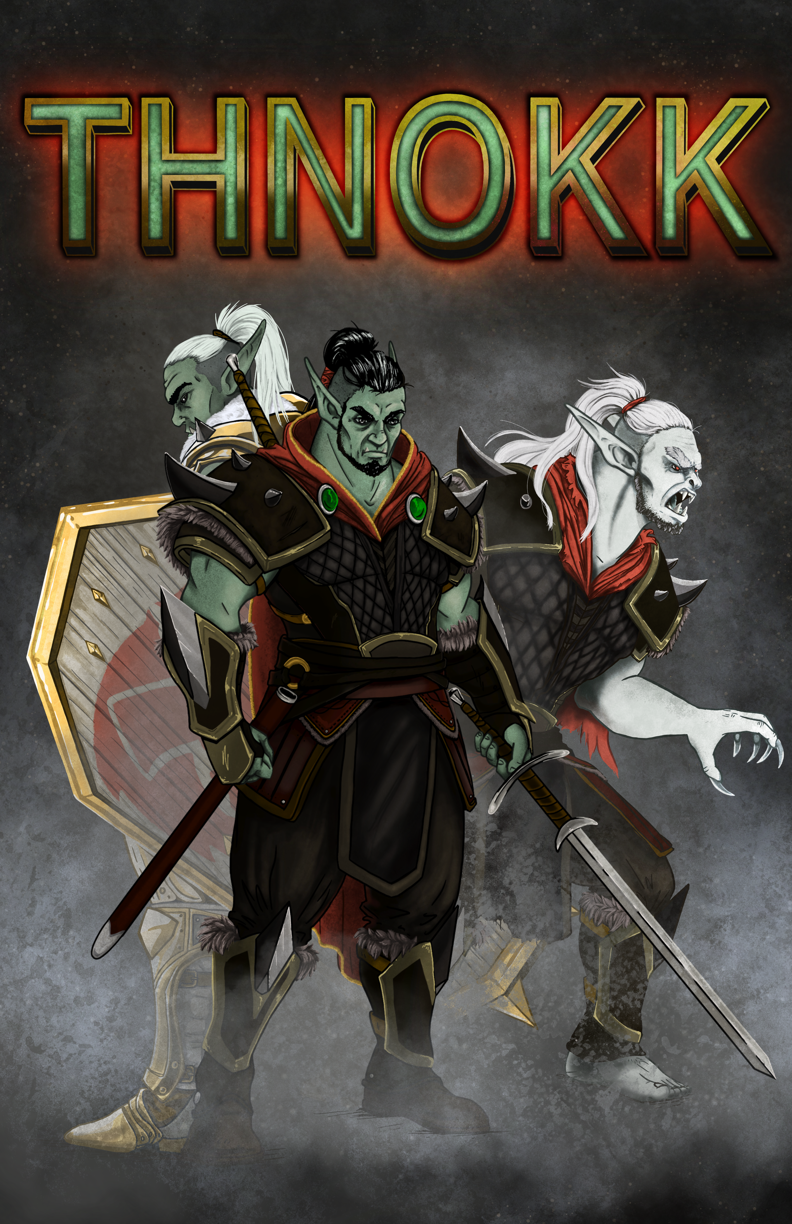 Thnokk D&D Character Poster
