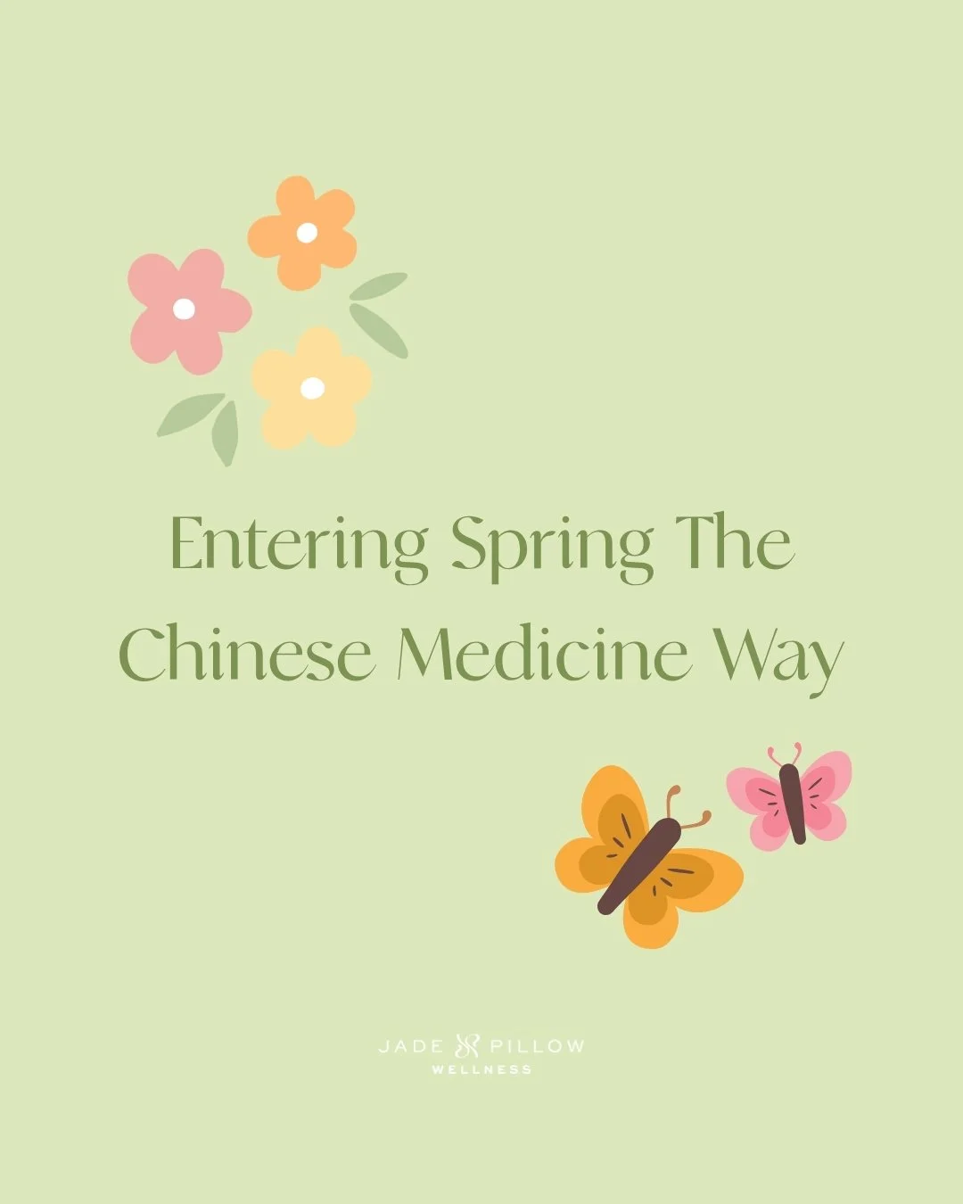 Entering Spring The Chinese Medicine Way