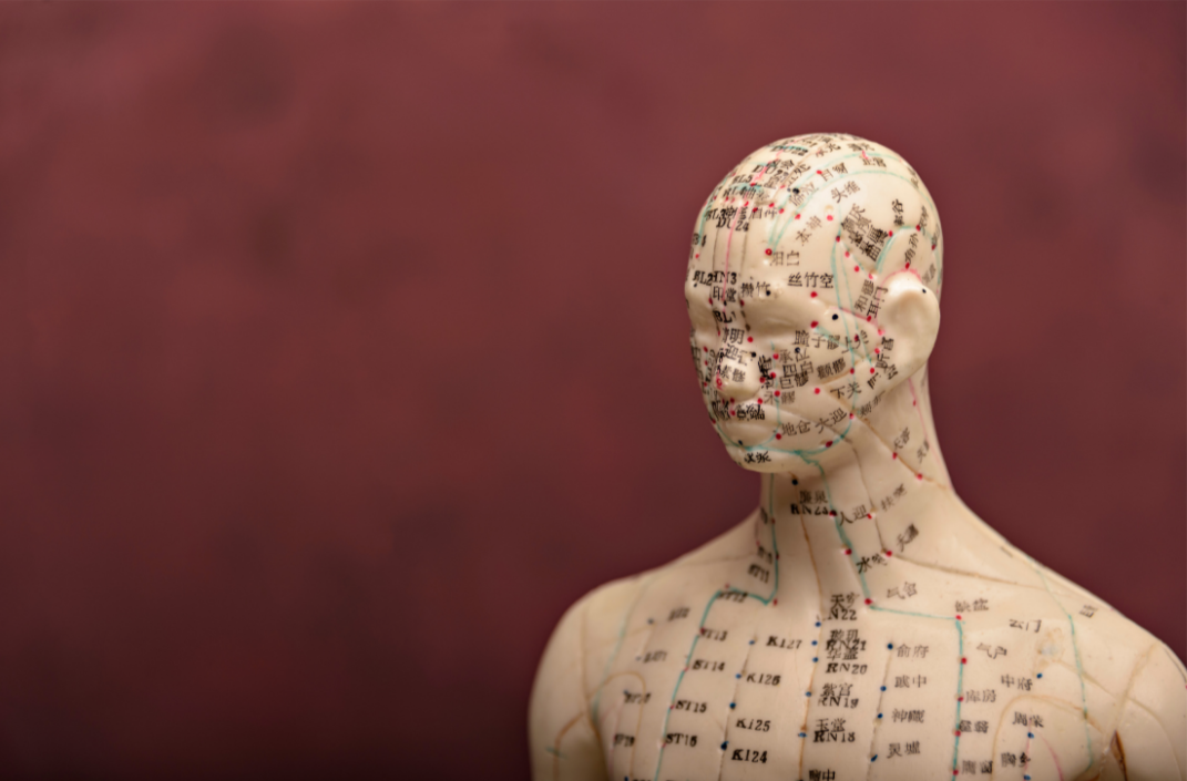 acupuncture meridians on face and neck