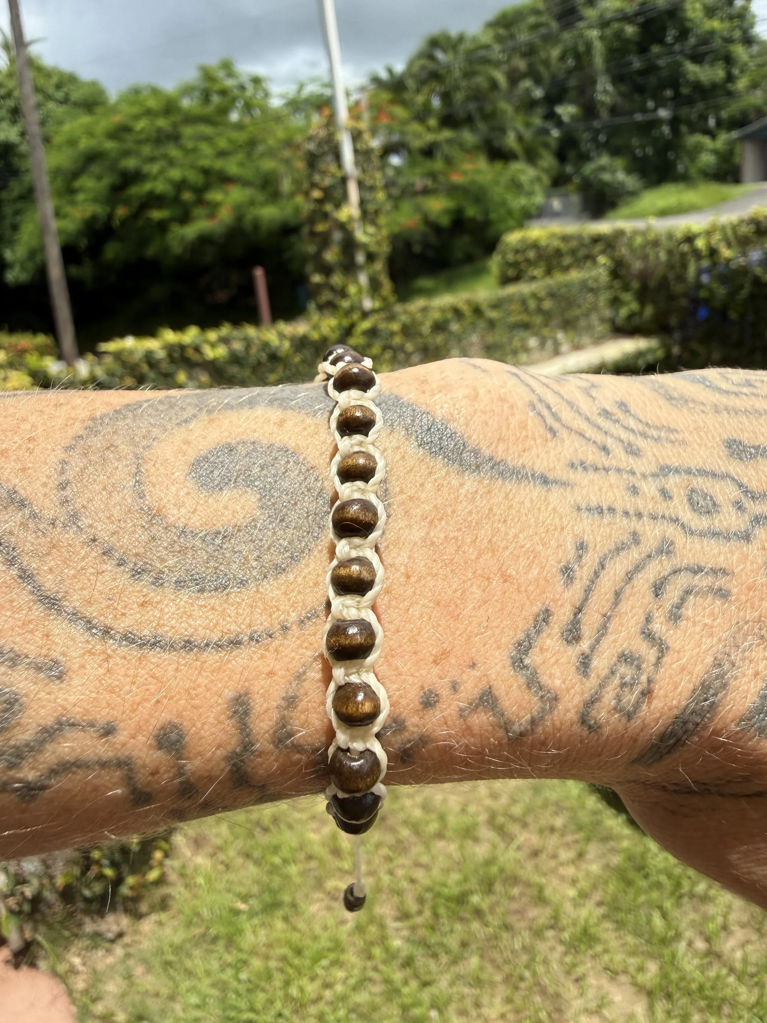 Wooden Beaded Bracelet