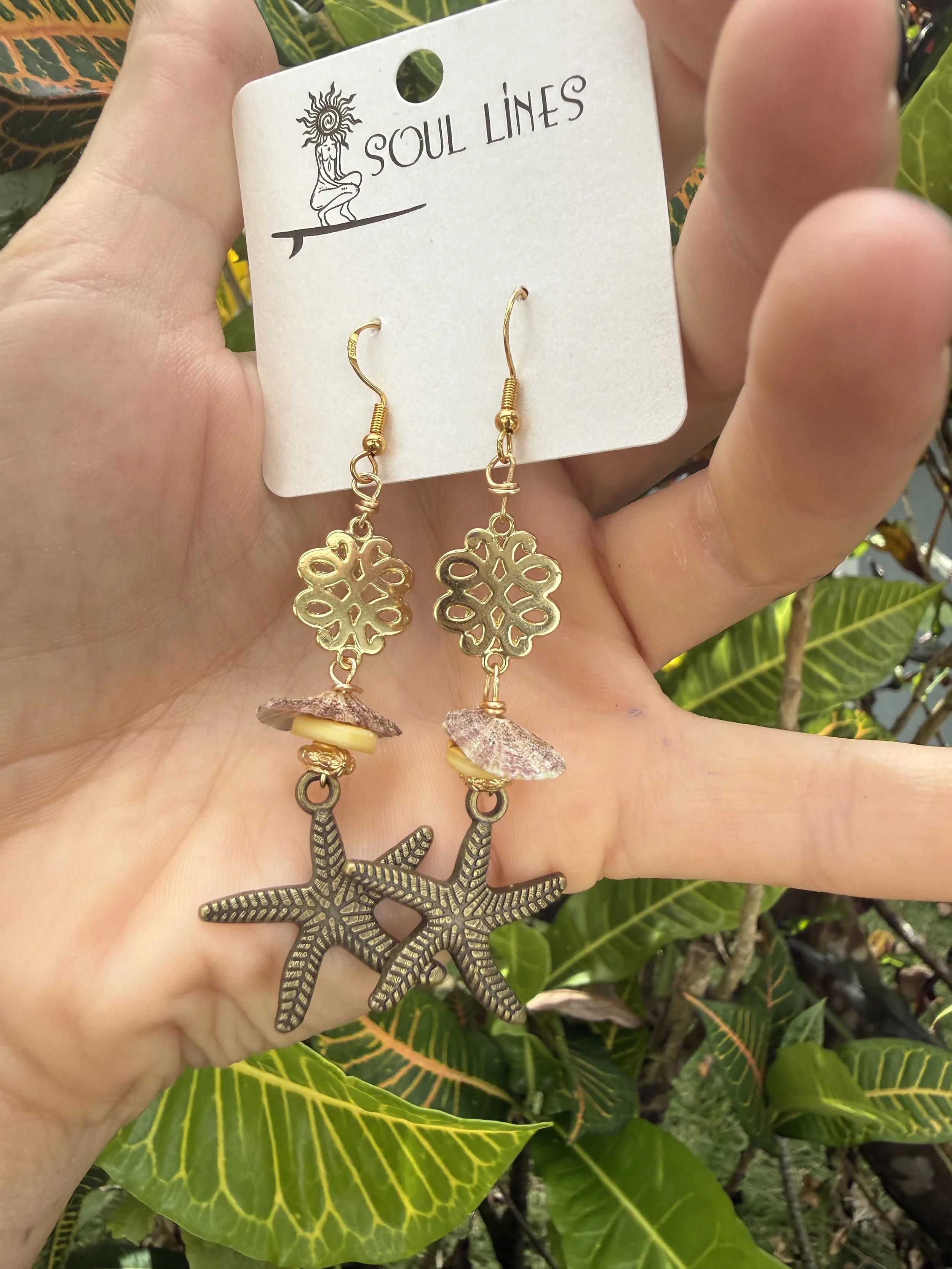 Starfish Earrings