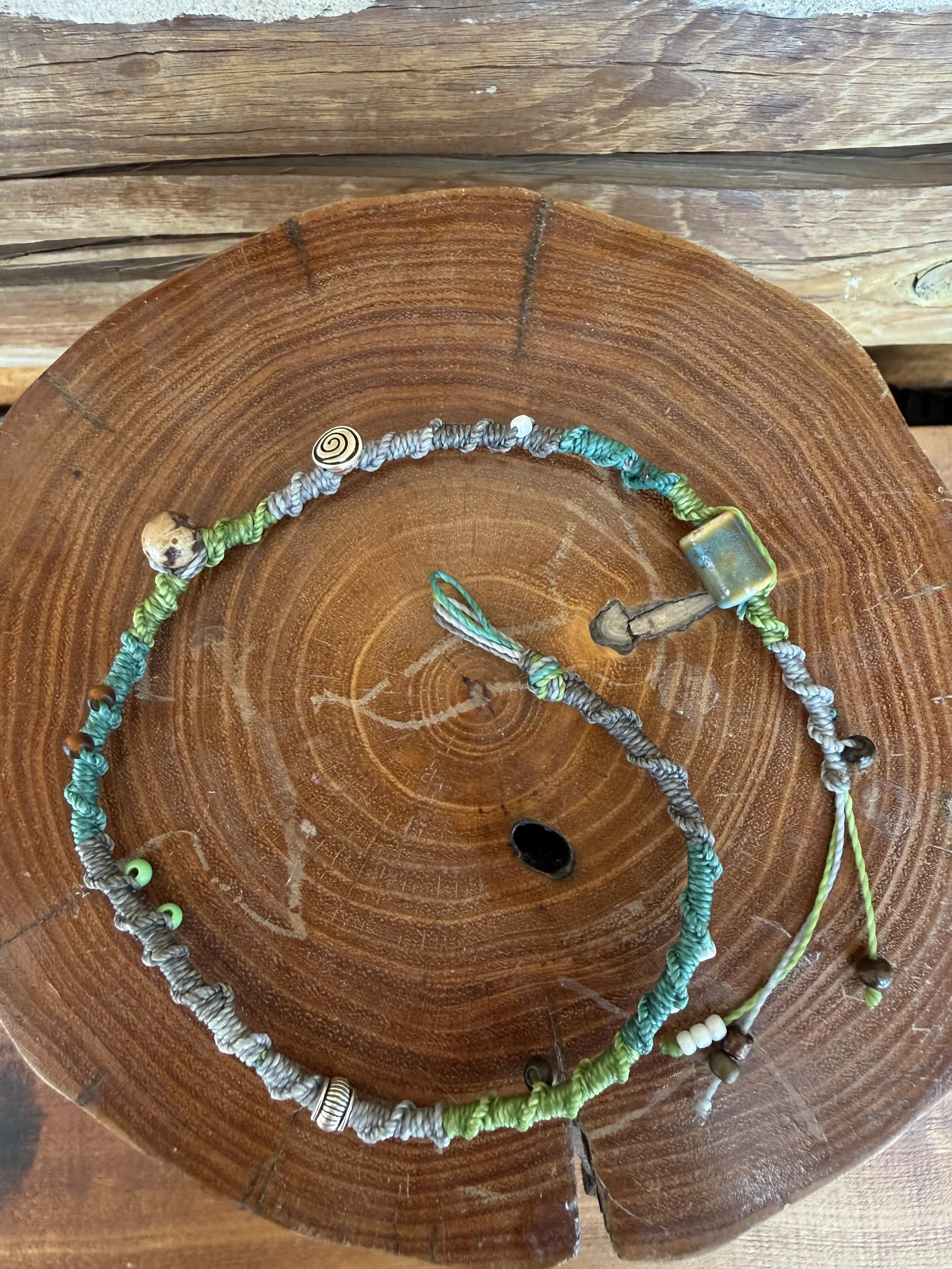 Blue/Green Hair Wrap