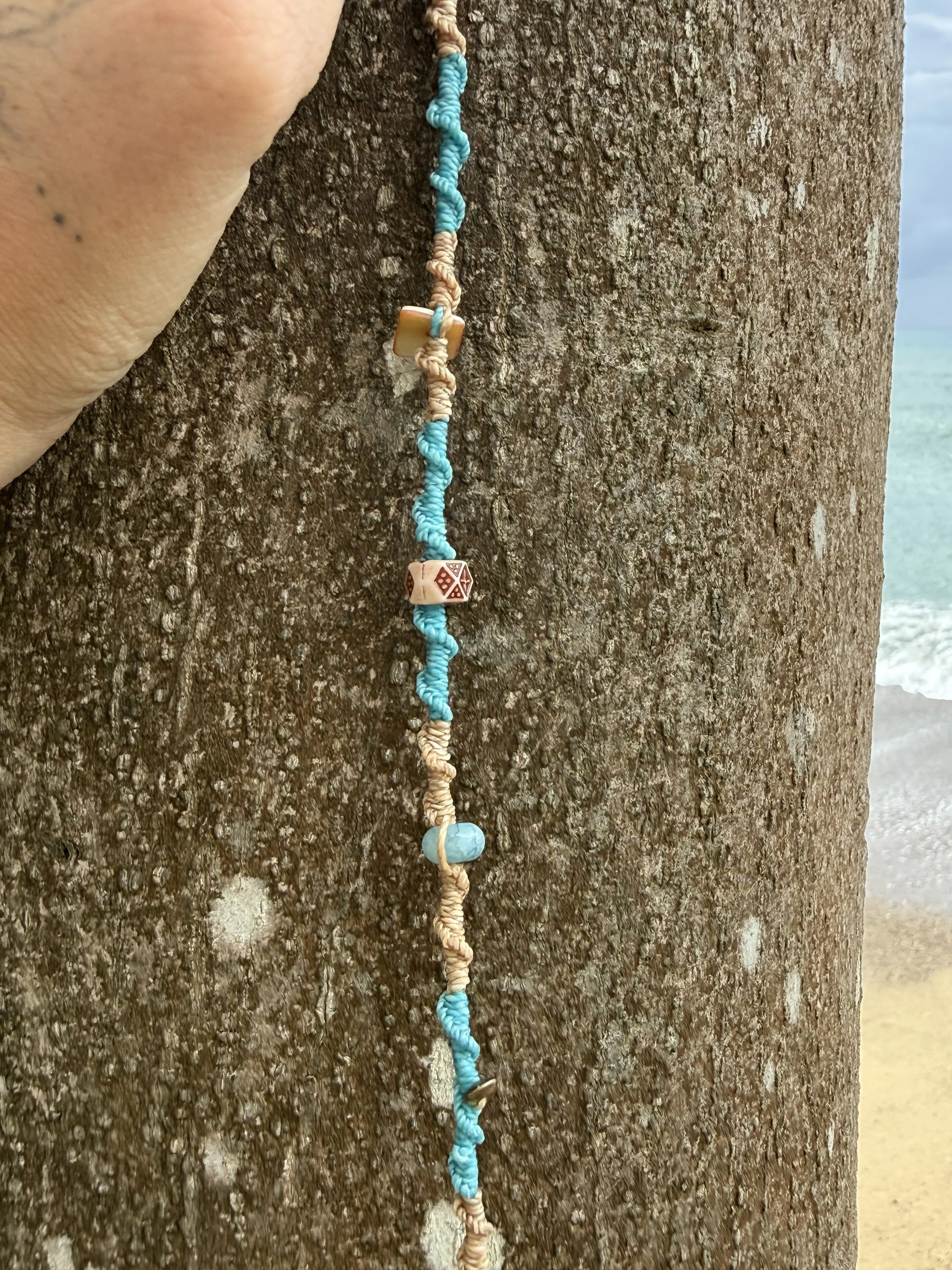 Teal Medium Hair Wrap