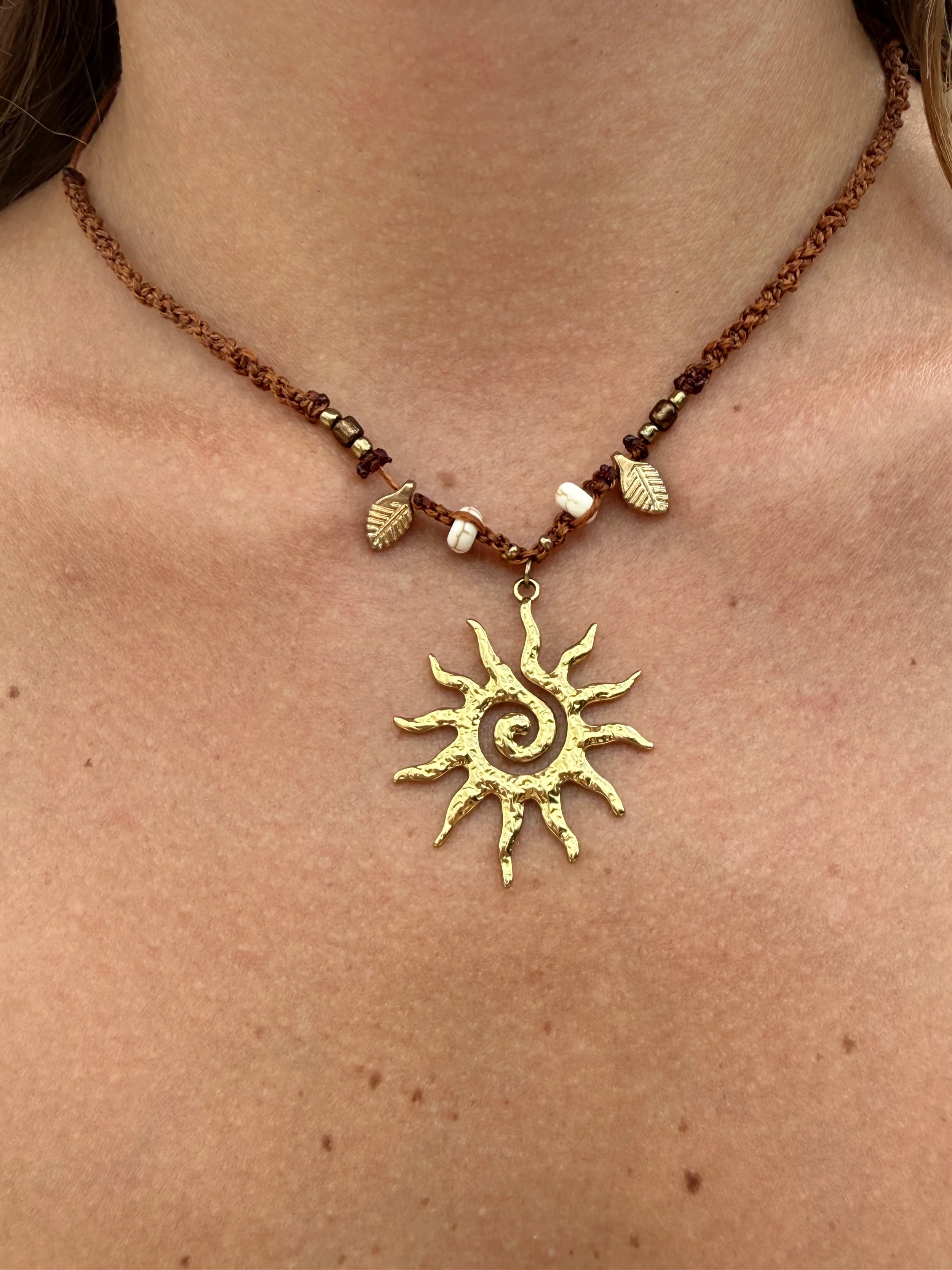 Spiral Sun Choker