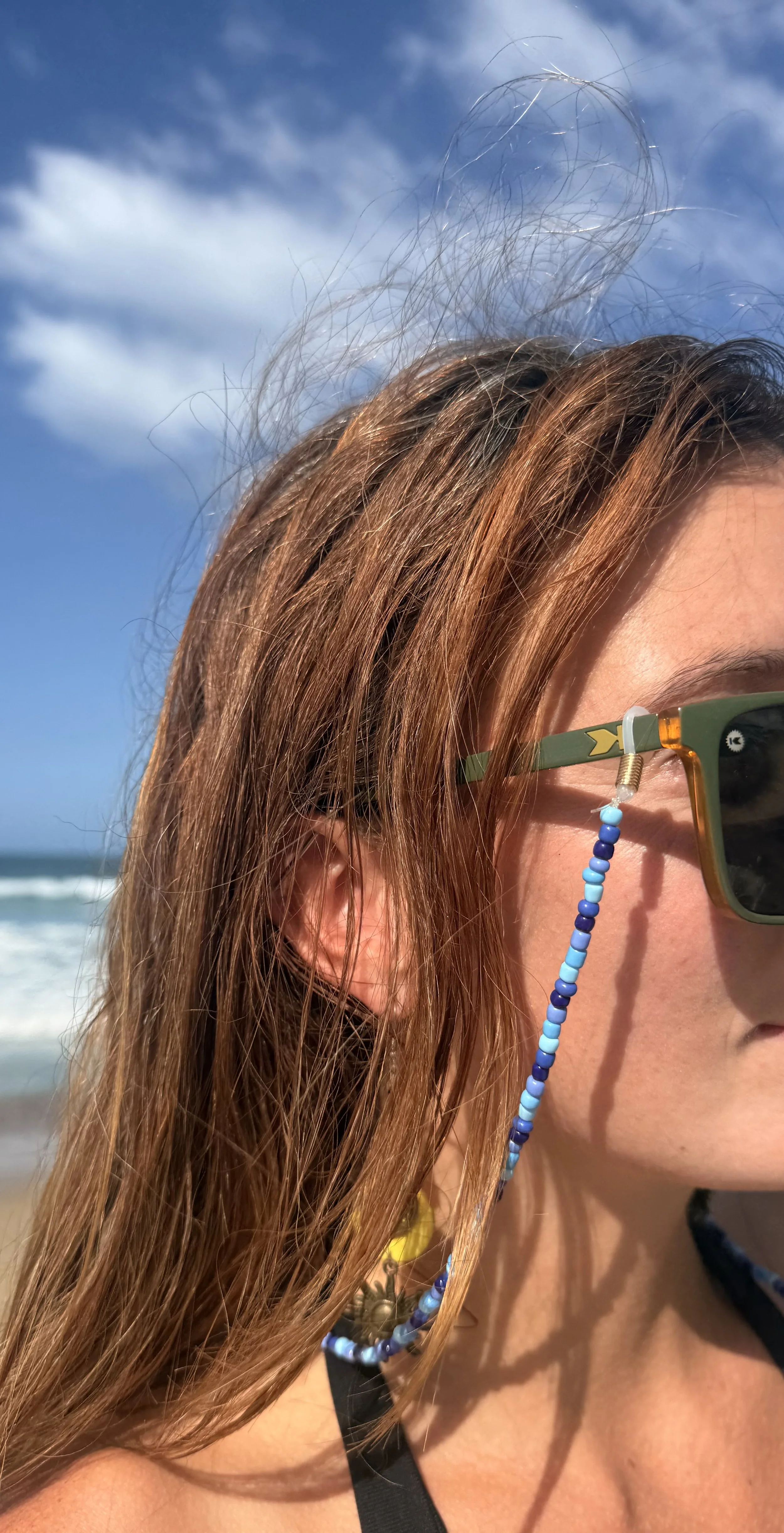 Blues- Sunglass Croakie