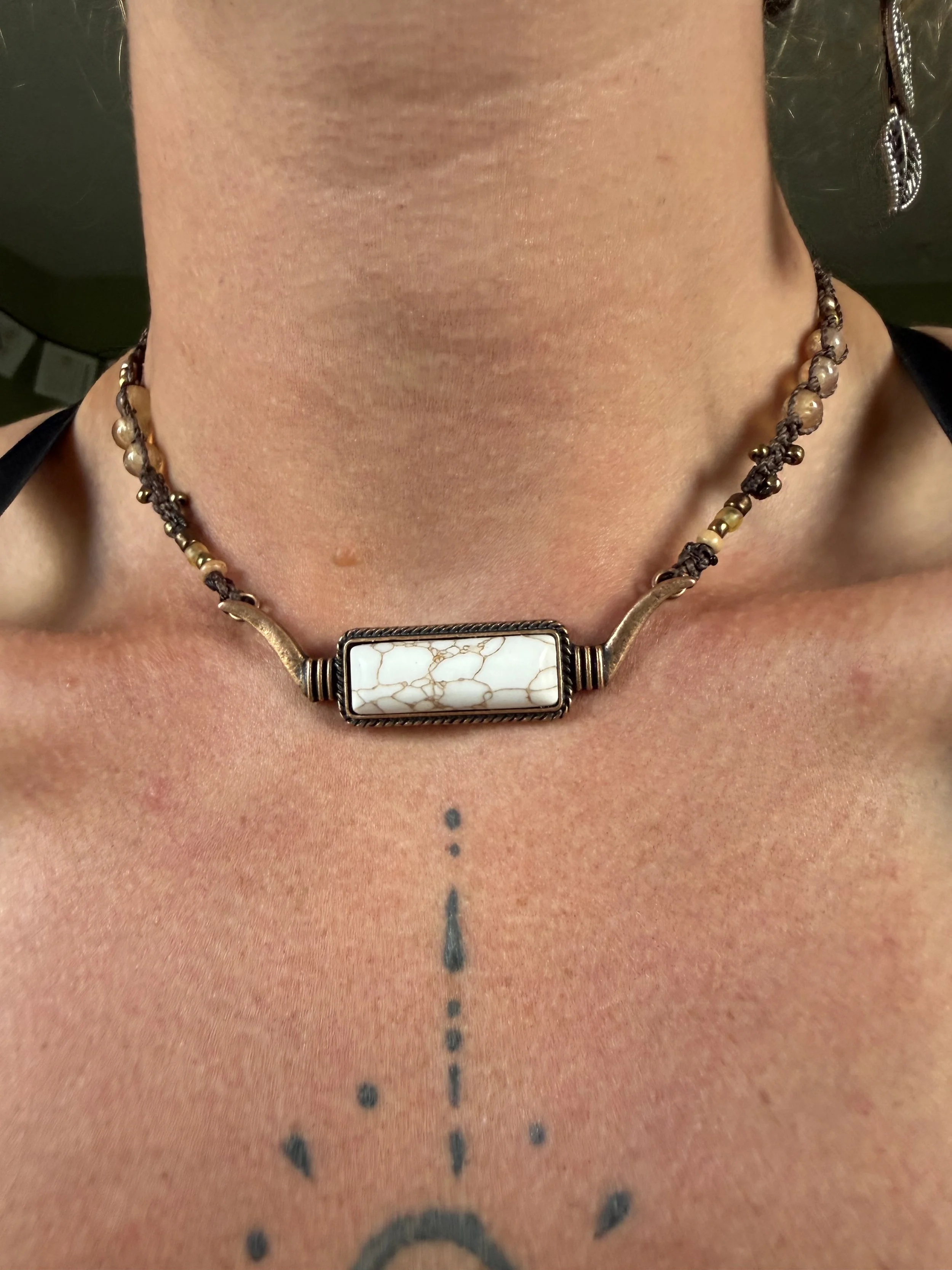 Vintage Bronze Choker