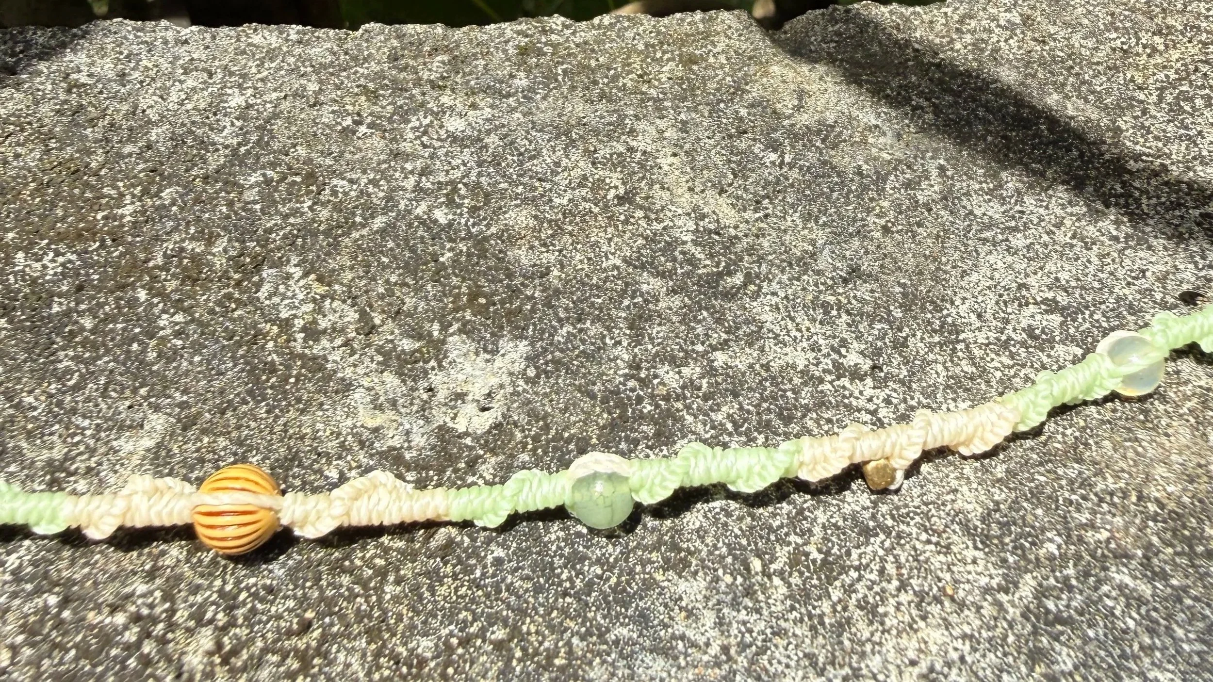 Short Sea Green Hair Wrap