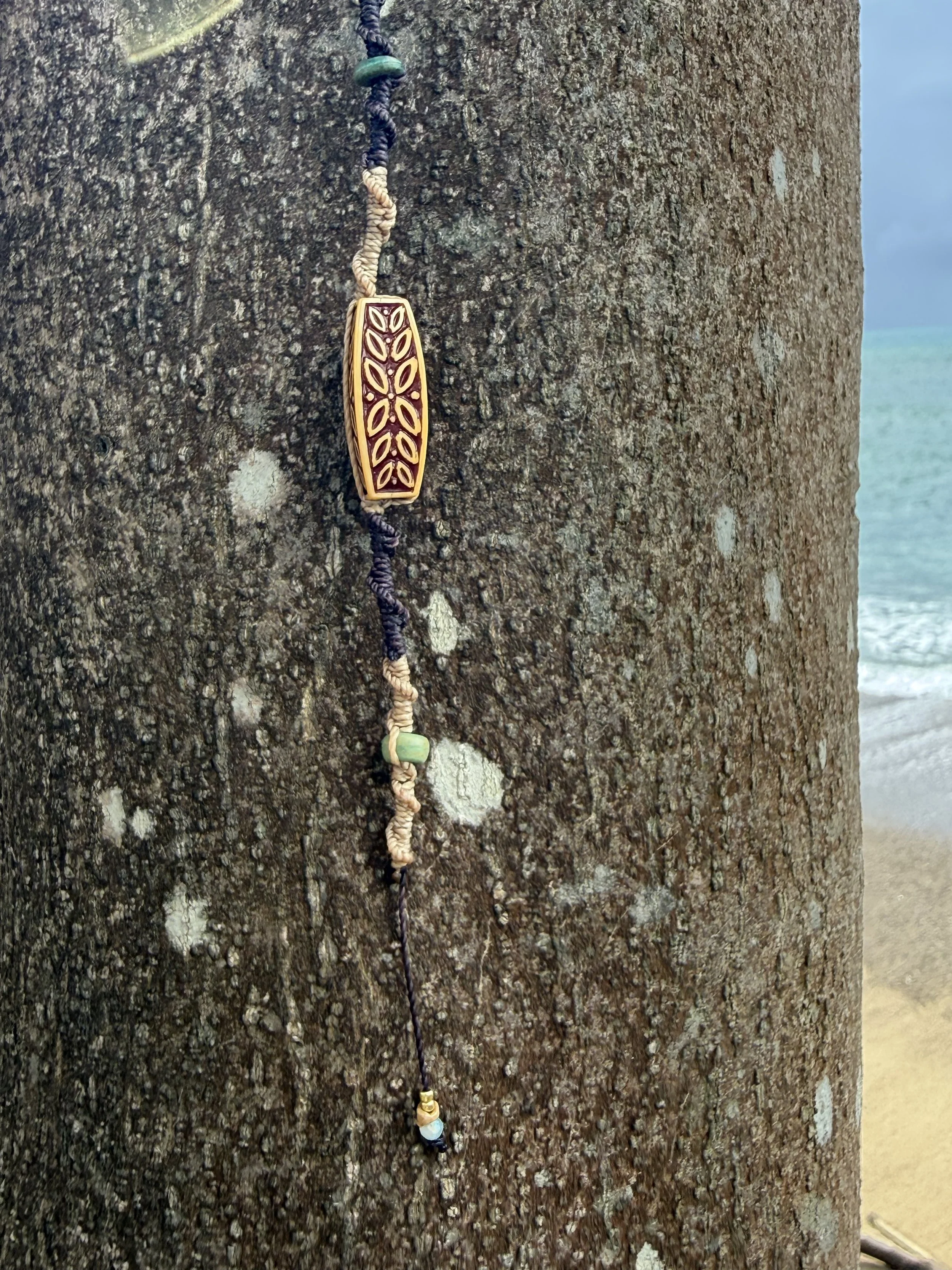 Earthy Short Hair Wrap