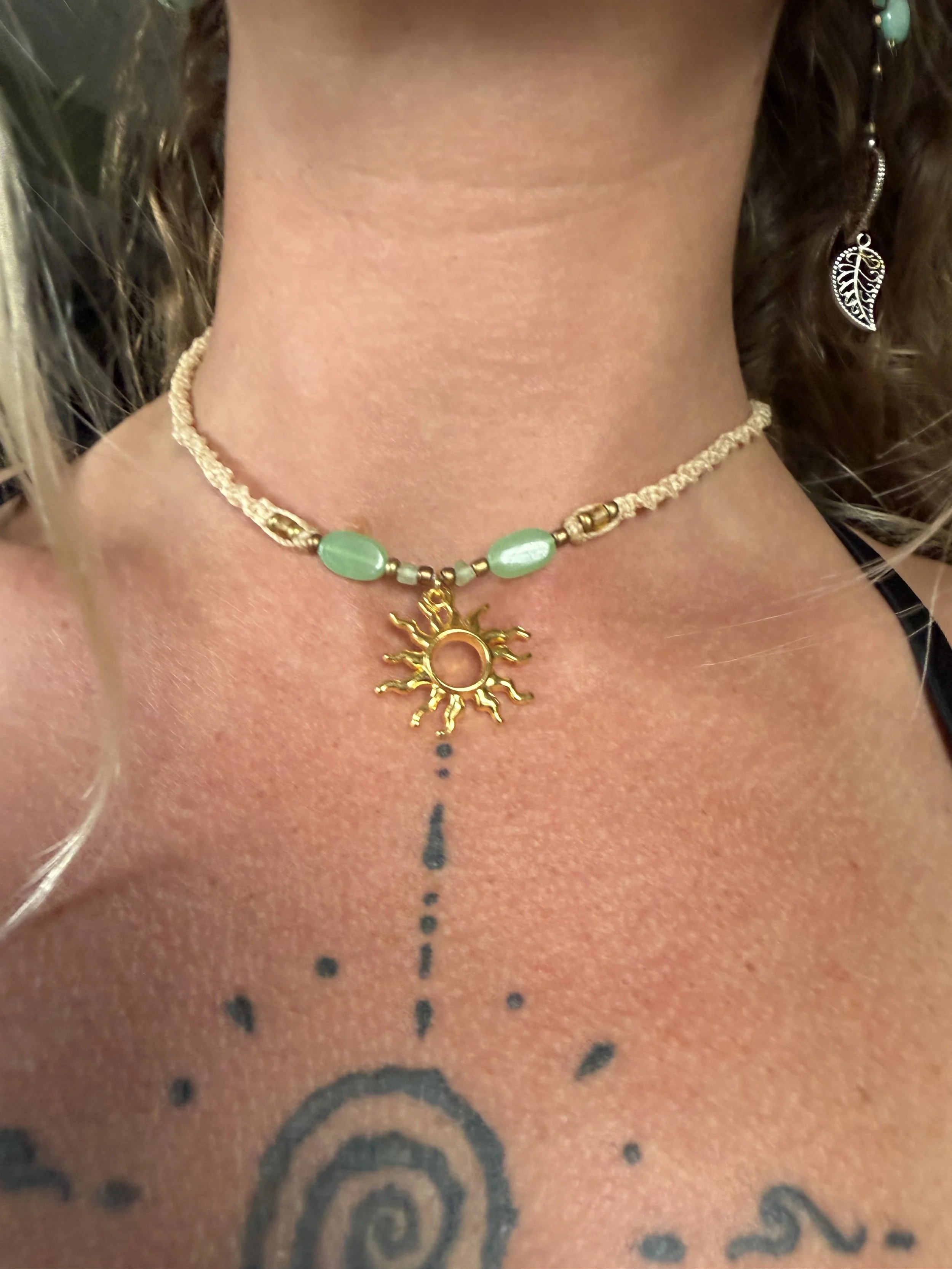 Gold Sun Choker