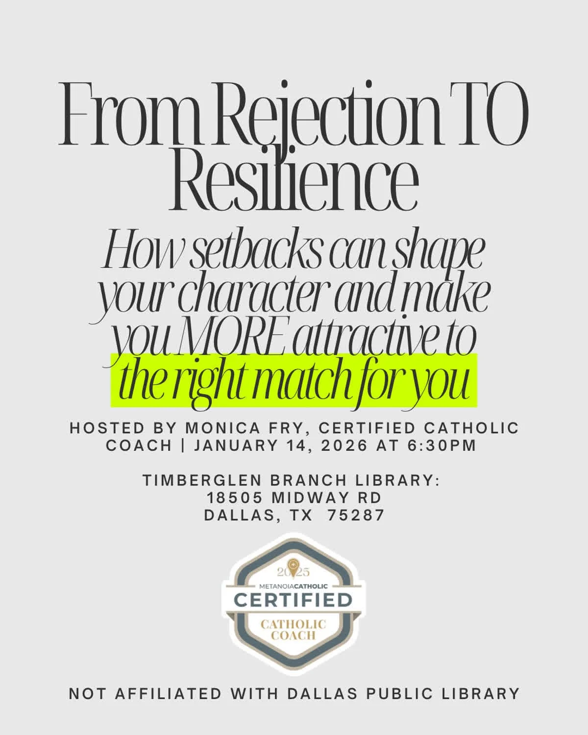 From Rejection to Resilience