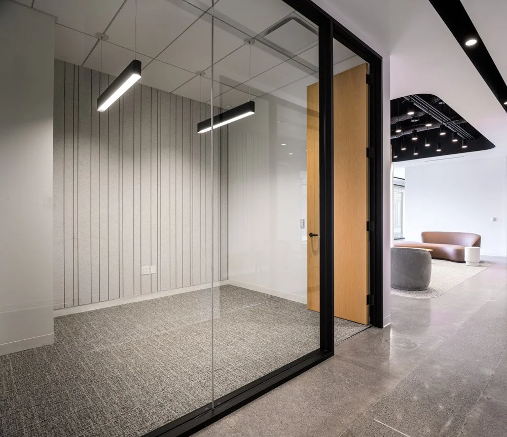empty conference room in a modern office