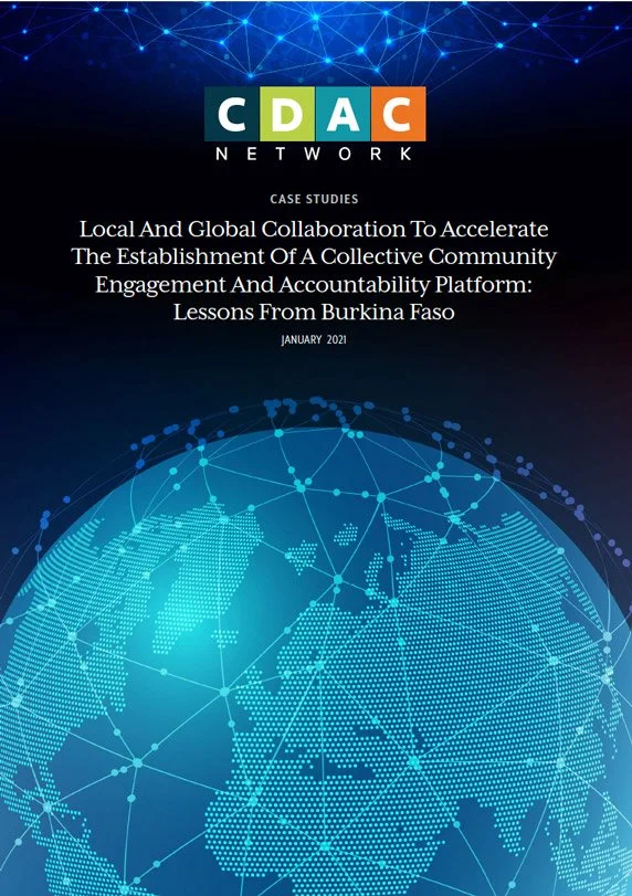 GPS Work: CDAC Network Burkina Faso