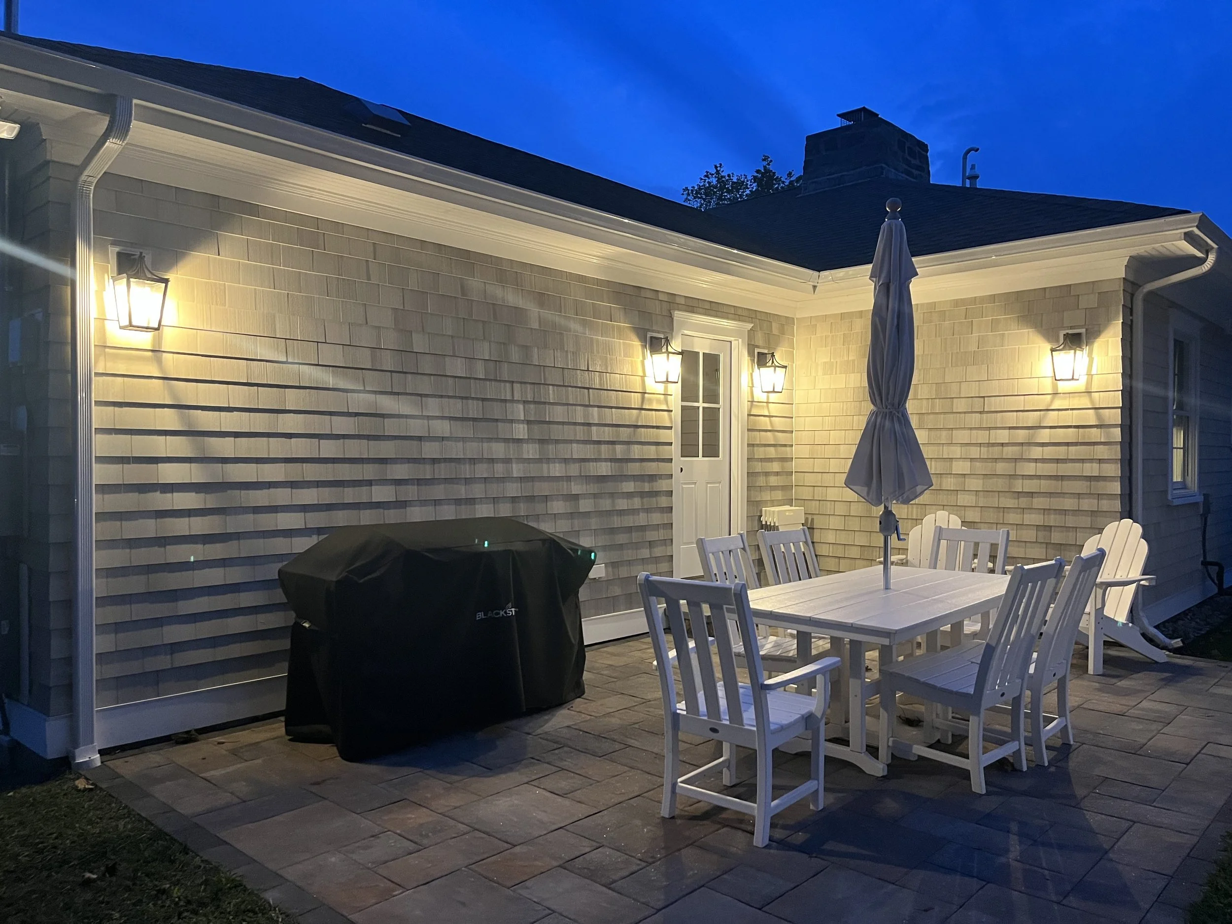 Patio lighting and wall sconces