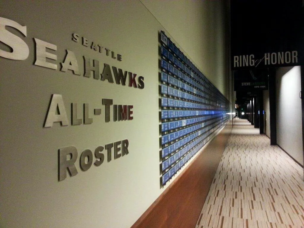 2012 - Seahawks All-Time Roster Wall.JPG