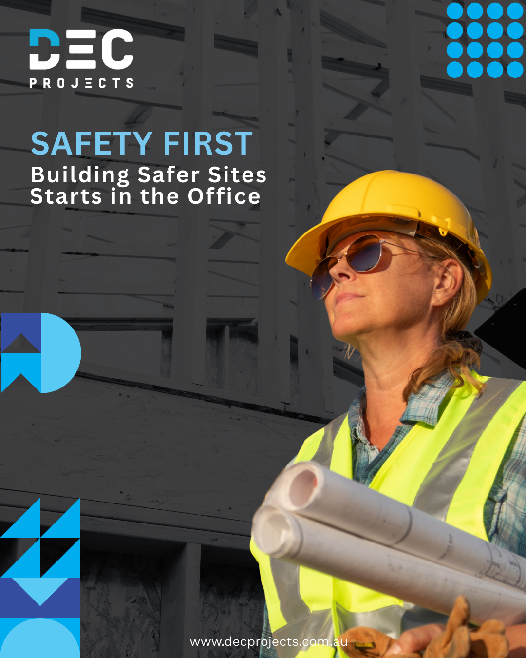 DEC Projects promotes a Safety First culture, with White Card training and hazard identification that supports safer construction sites, safer project delivery, and stronger civil estimating services across Melbourne and Victoria.
