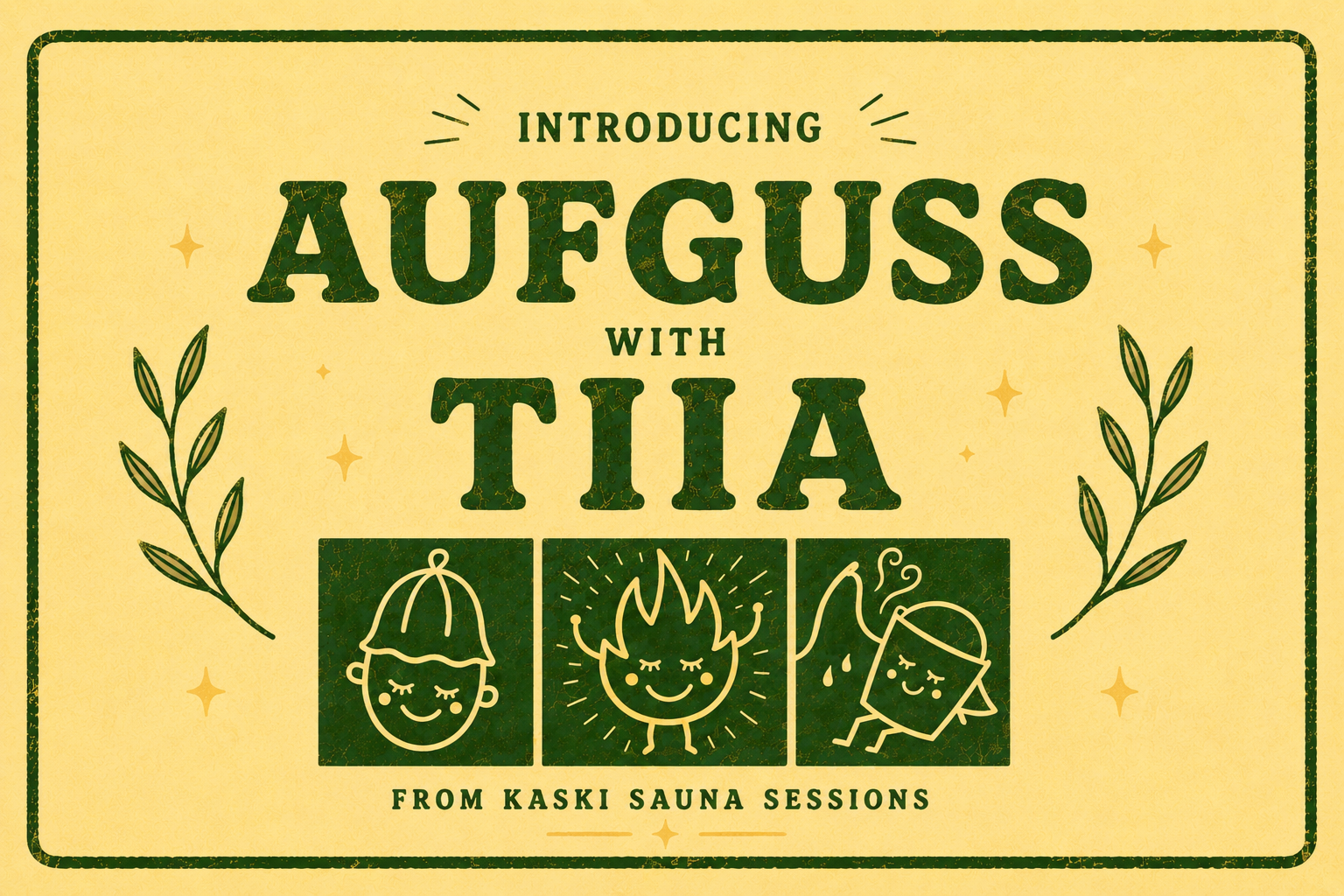 Aufguss at Glasgow Community Sauna: Introducing Tiia from Kaski Sauna Sessions 