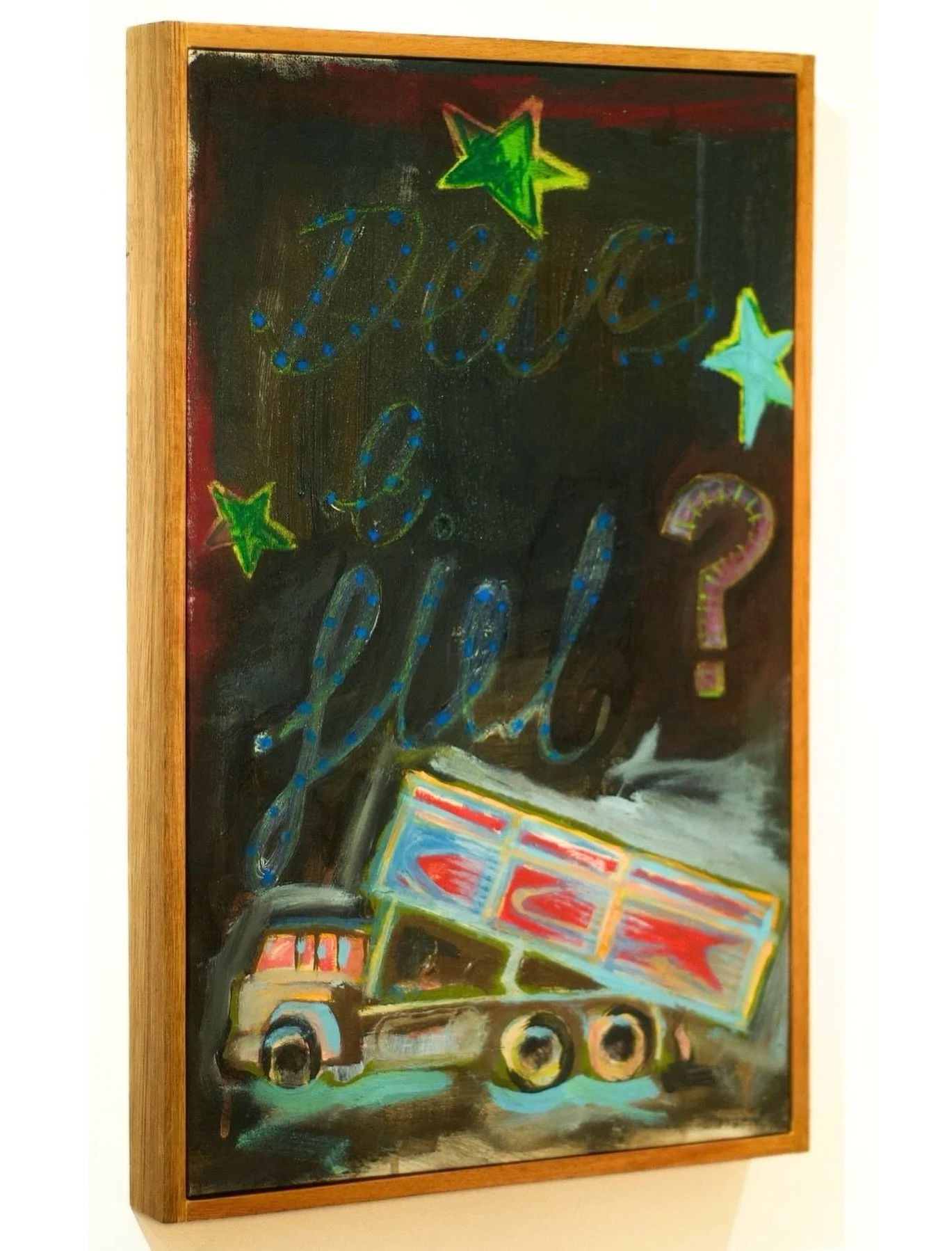 Deus &eacute; fiel. Oil and acrylic on canvas. 2025. Available. Hit me up.