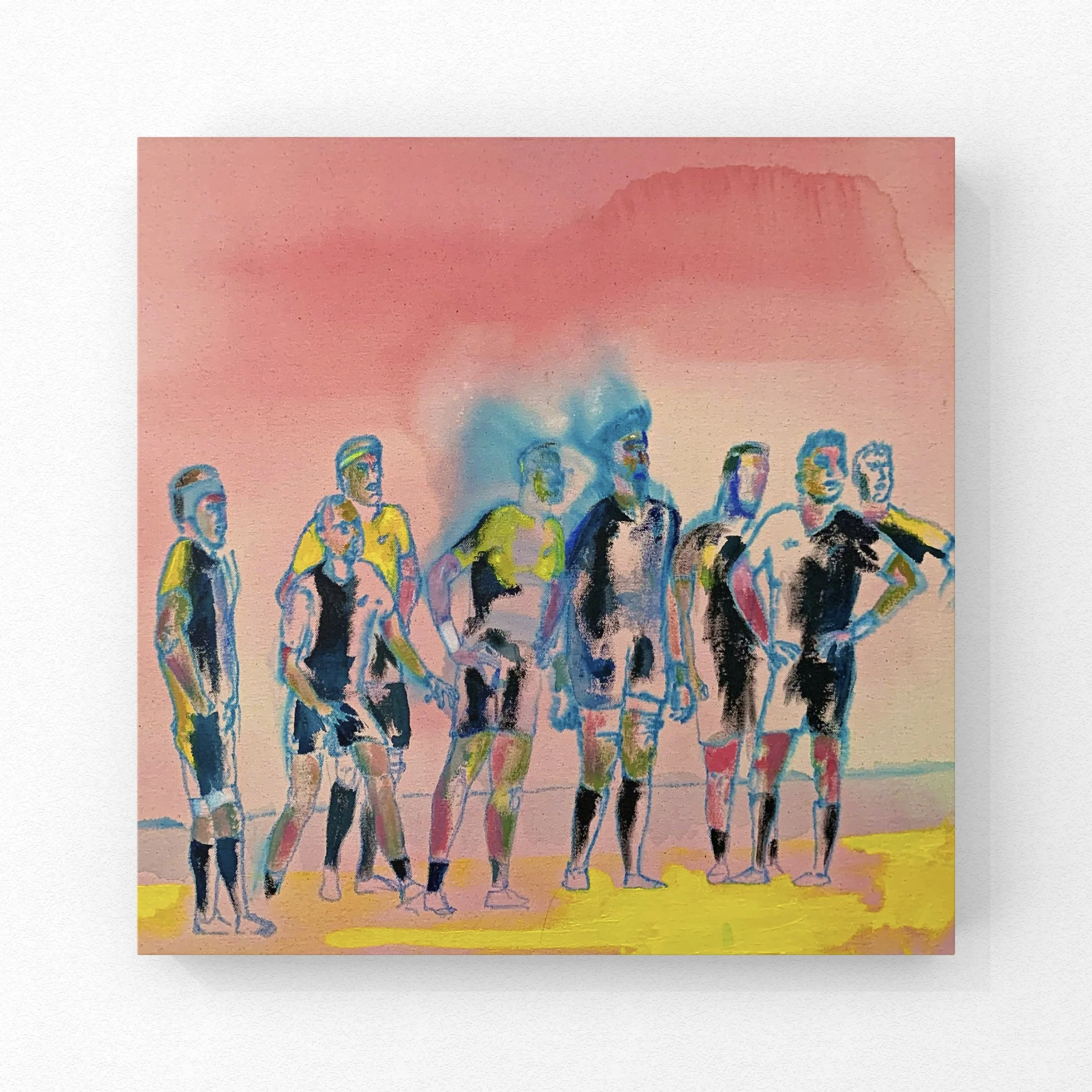 all blacks in etherial pink. original.