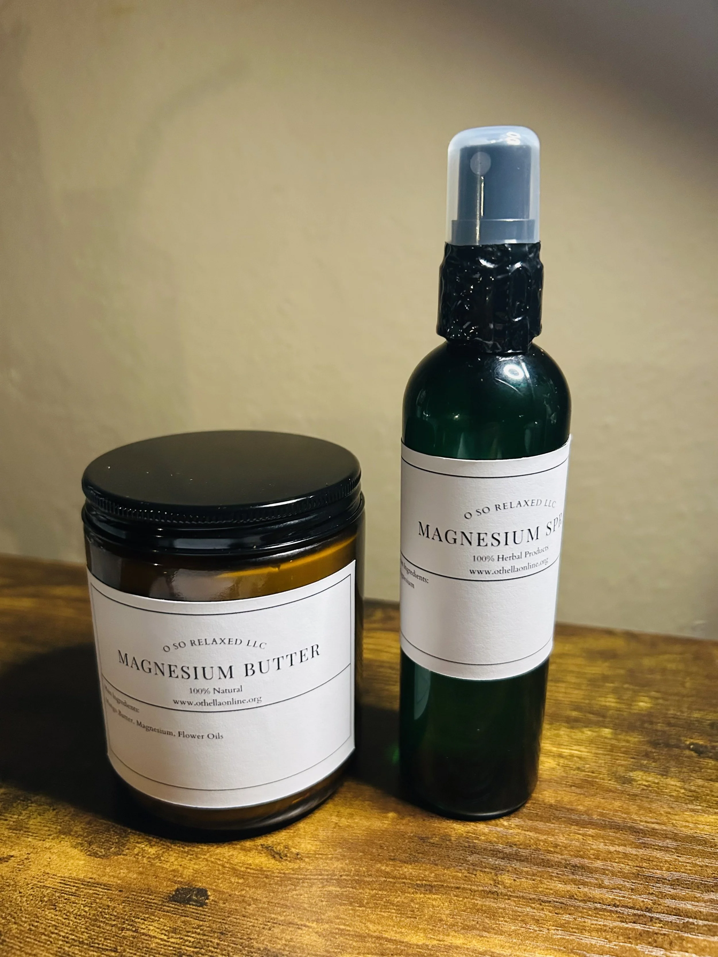 Magnesium Butter With Magnesium Spray