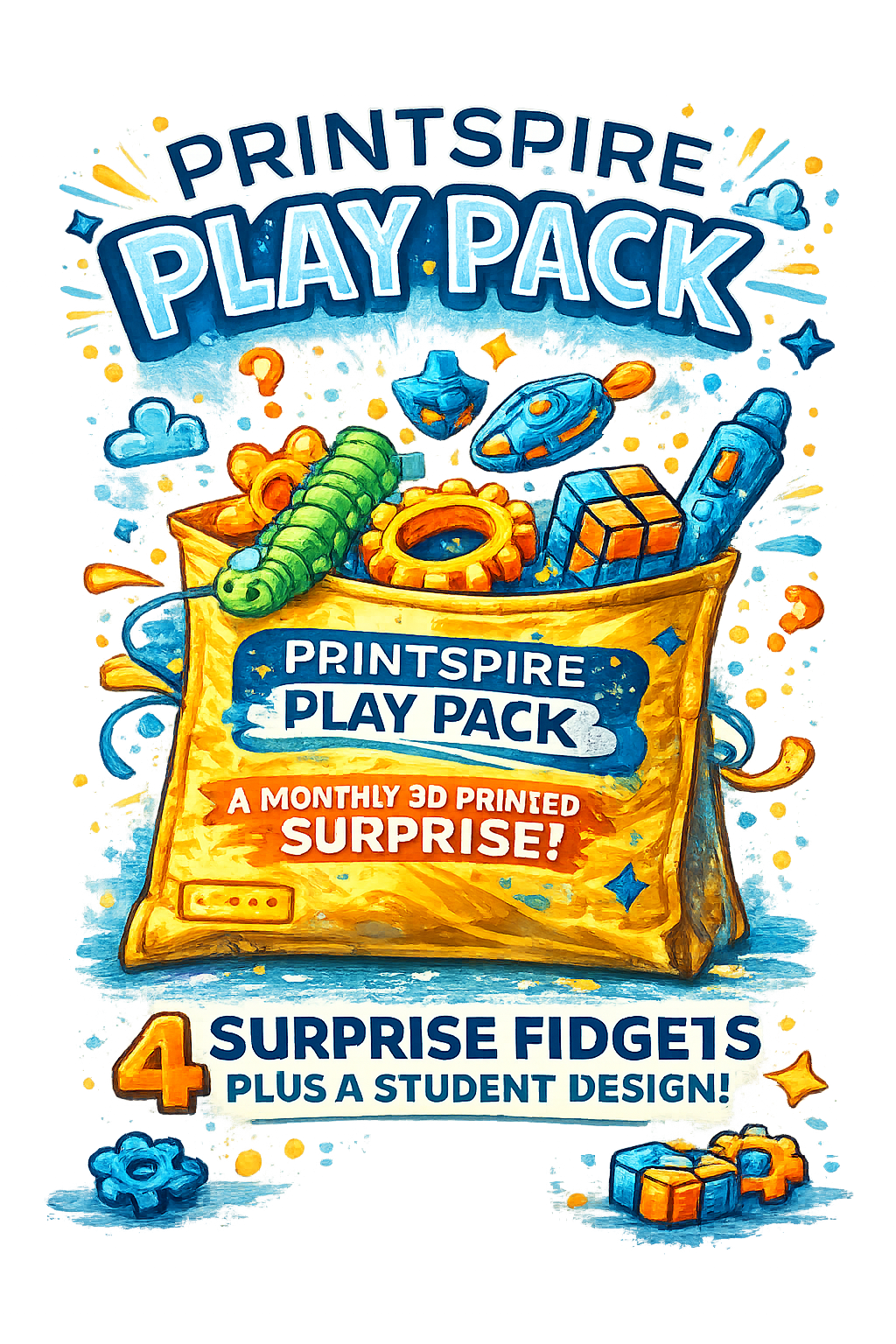 PRINTSPIRE Play Pack Subscription