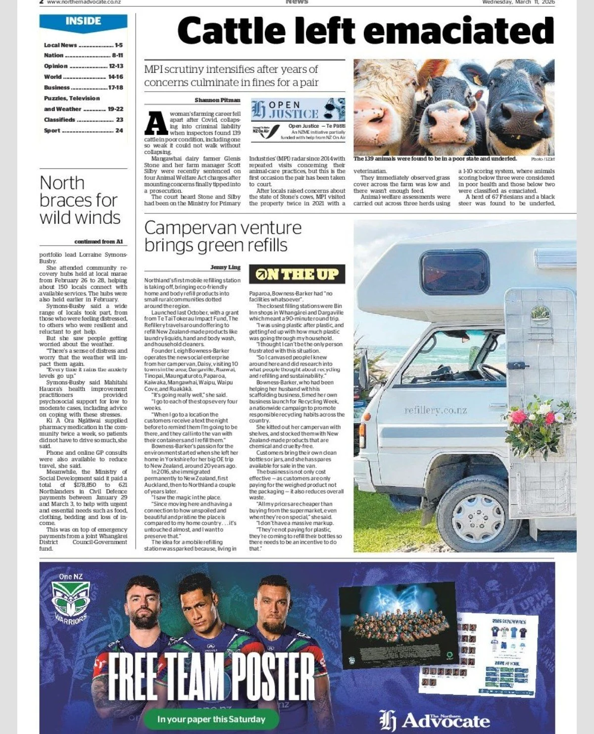 The Refillery campervan brings zero-waste home essentials to Northland communities