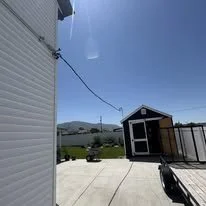 Detached shop power