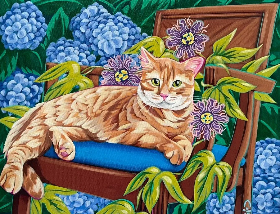 Love thy neighbor 

Going to open a couple pet portraits for the holidays, get on my list.