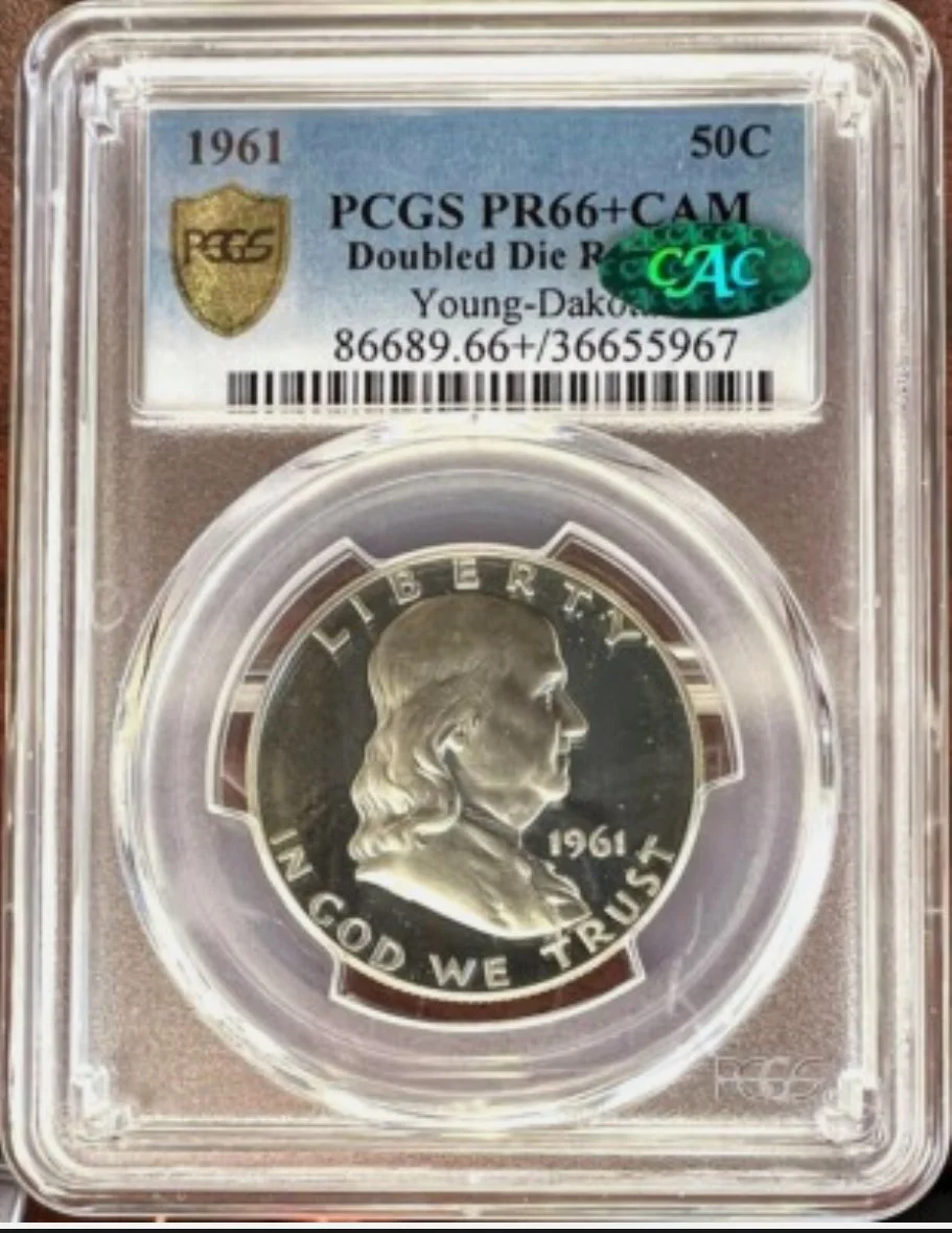 1961-BU Franklin Half Dollar