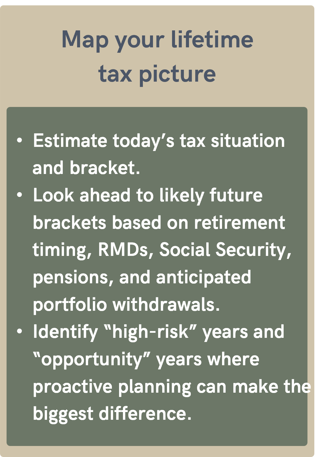 Image identifying 3 future tax considerations