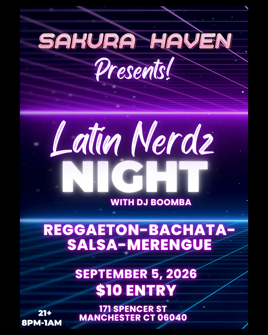 Latin Nerdz Night! with DJ Boomba!