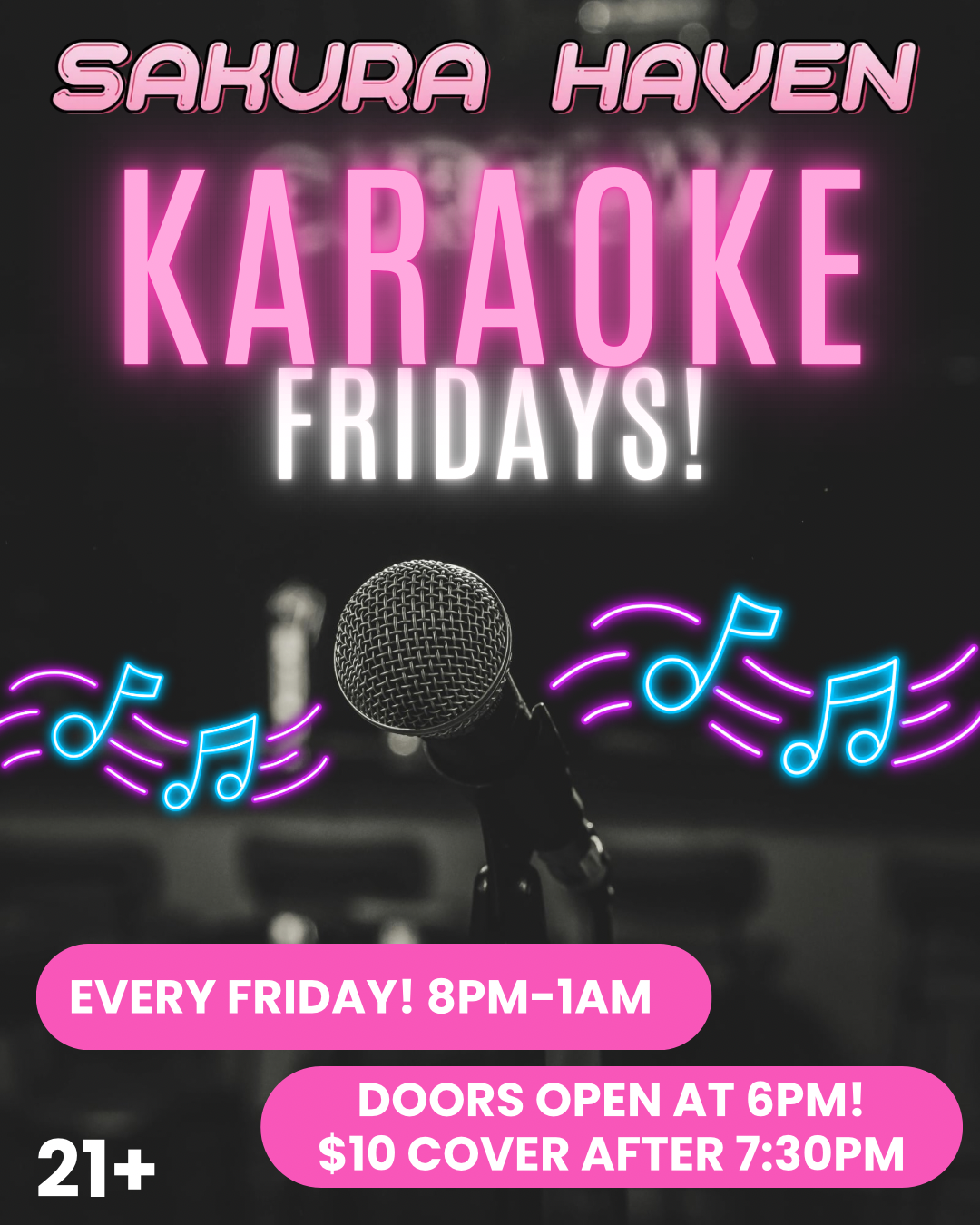 Karaoke Fridays!