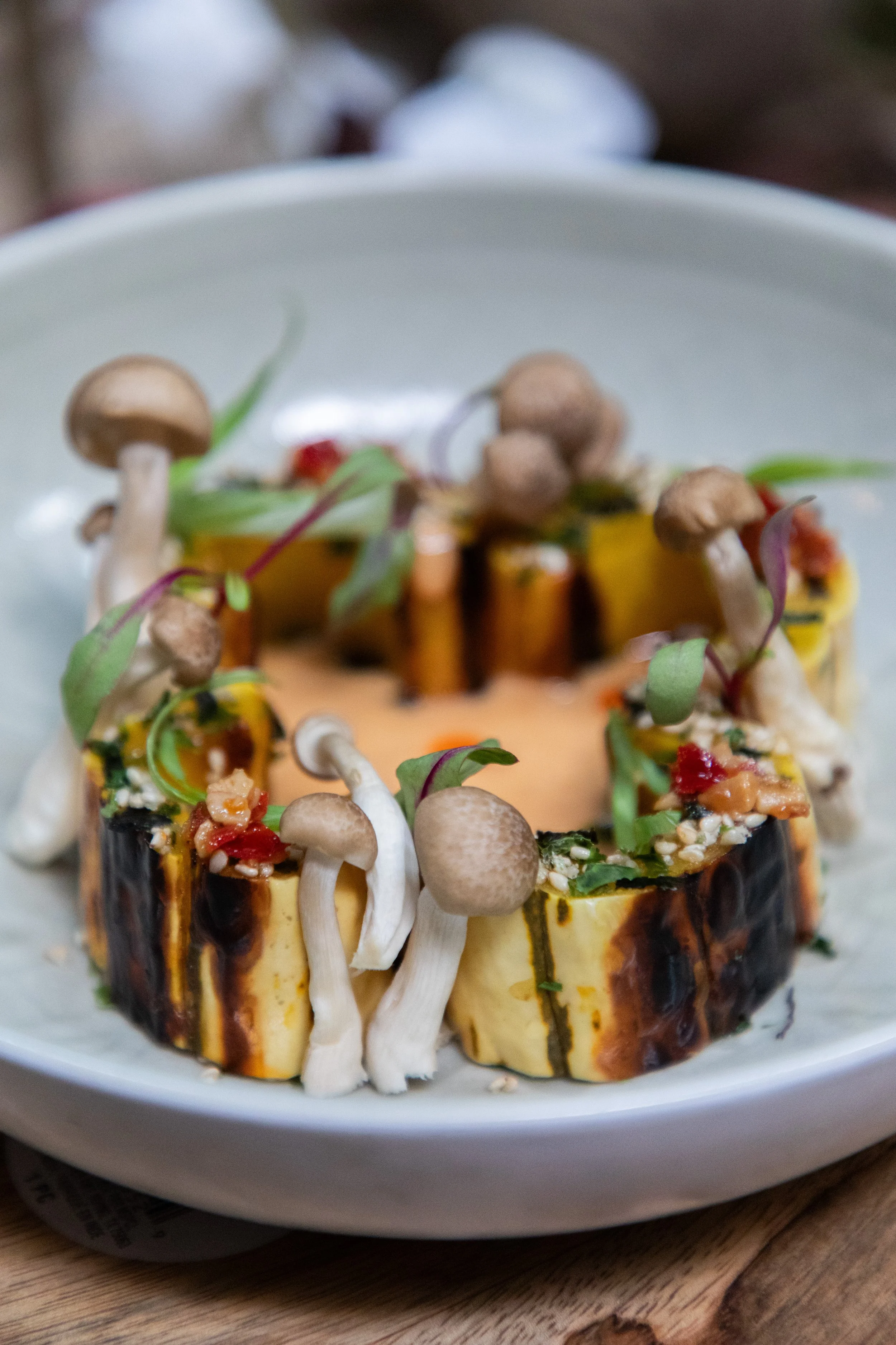 GRILLED DELICATA SQUASH