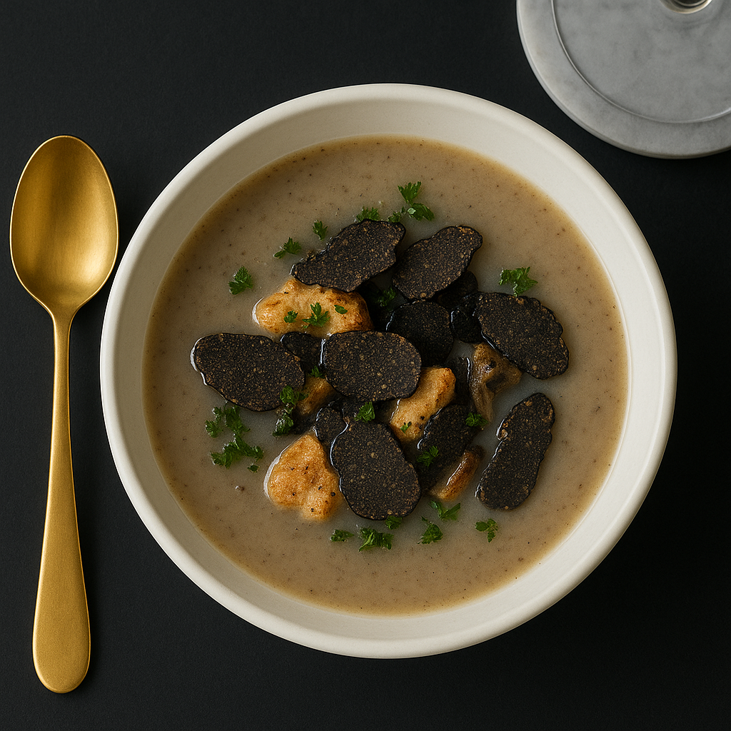BLACK TRUFFLE & ARTICHOKE SOUP