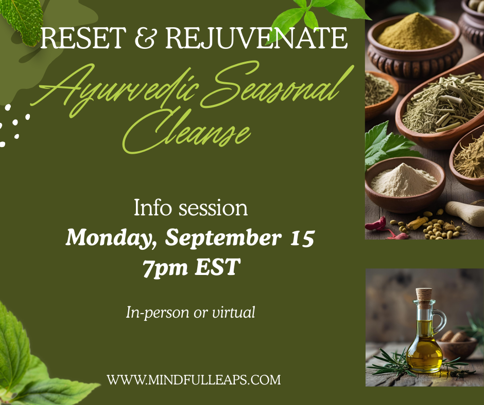 Ayurvedic Cleanse Info Session