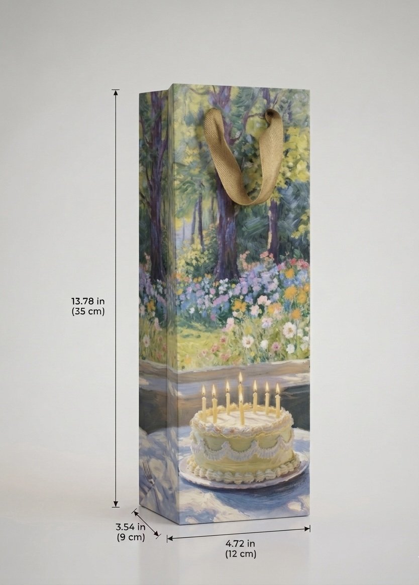 Garden Sonata Wine Bag