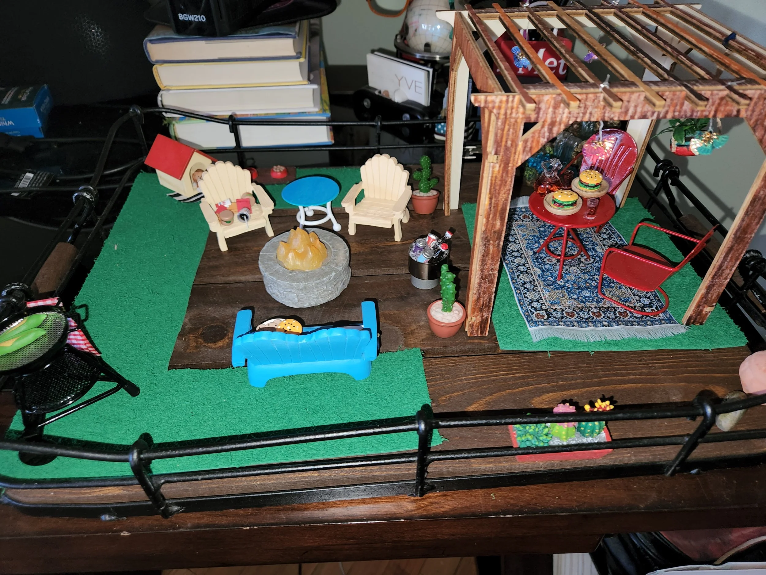 Miniature Patio Oasis Set