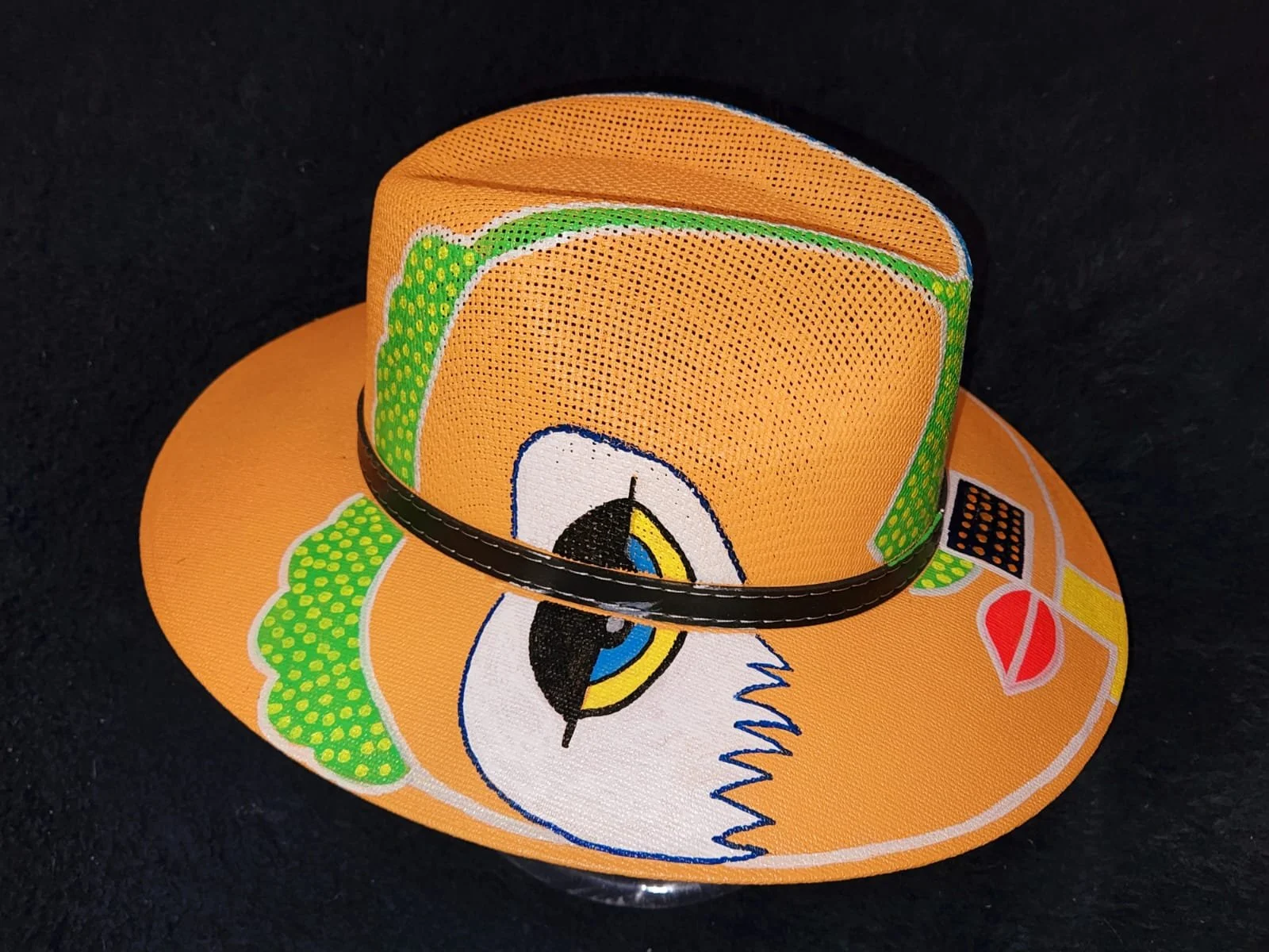 Vivid Expression Hand-Painted Fedora (SOLD)