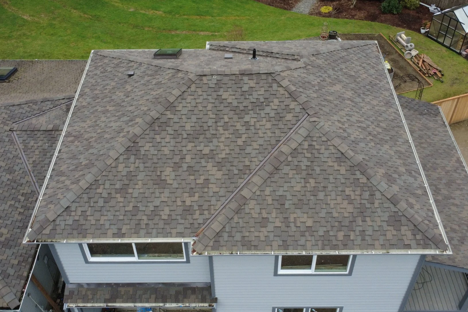 New roof install
